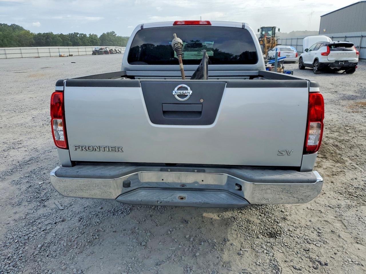 2012 Nissan Frontier S Silver vin: 1N6AD0ER6CC426713