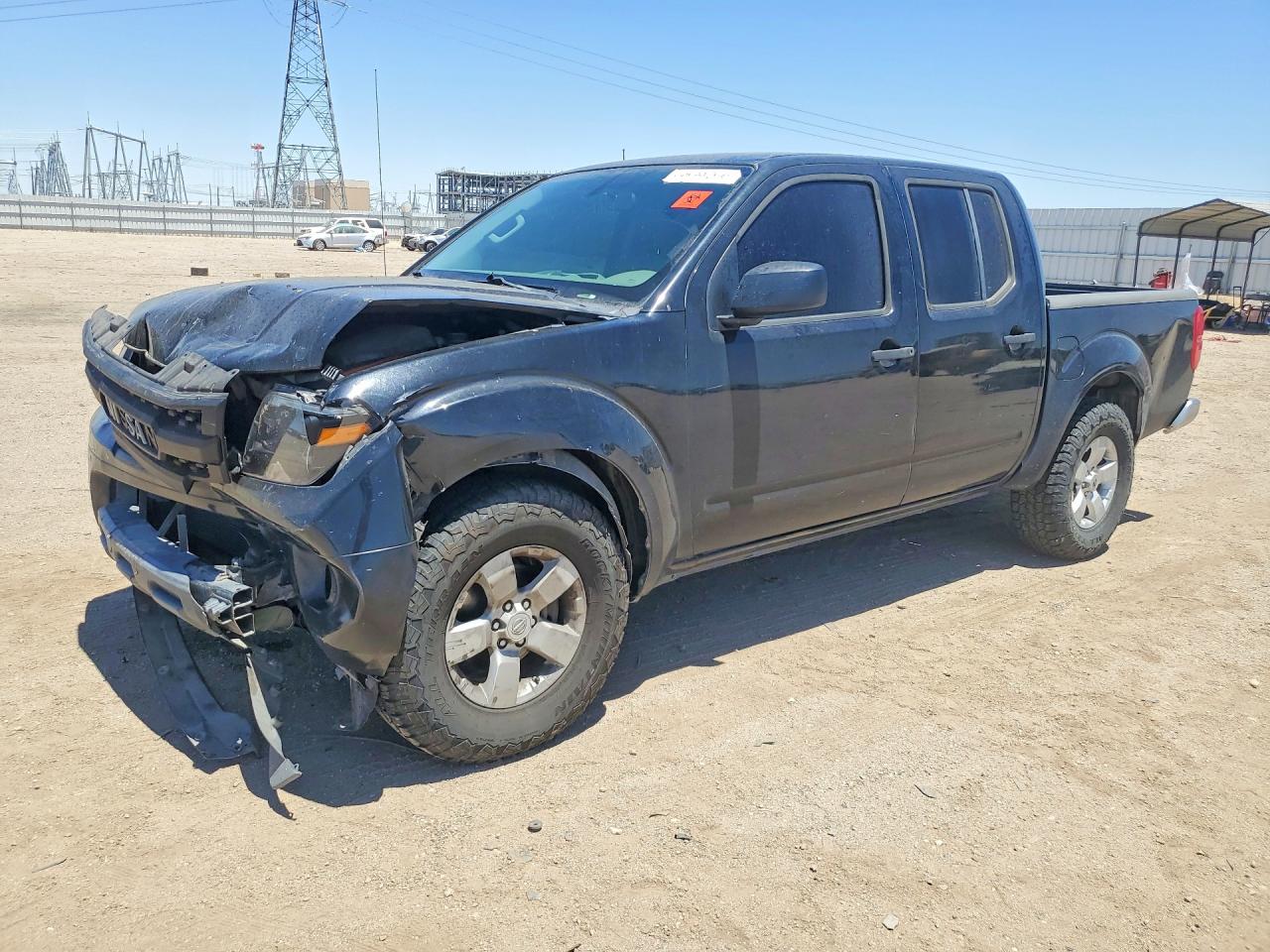 2012 Nissan Frontier S Black vin: 1N6AD0ER6CC471845