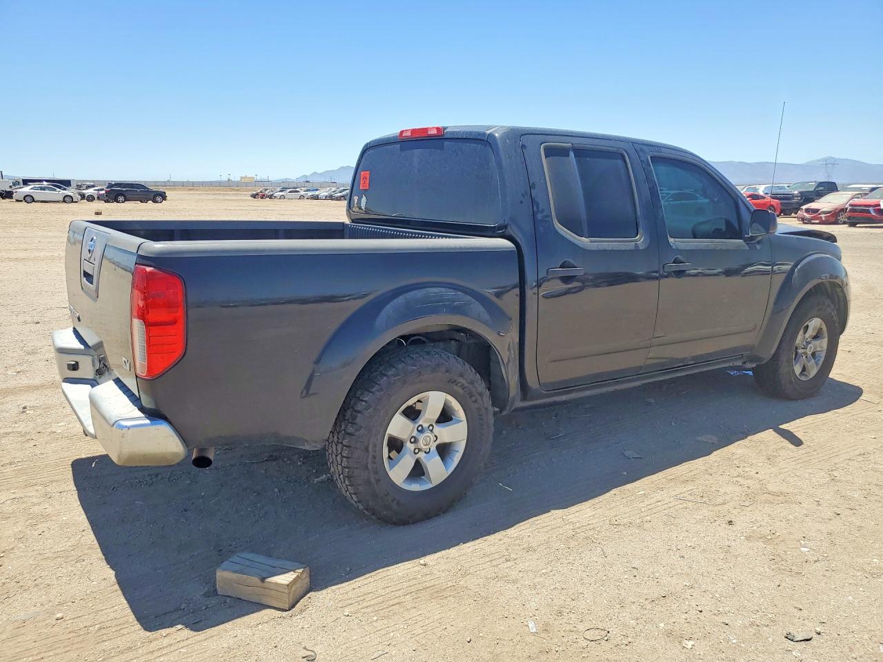 2012 Nissan Frontier S Black vin: 1N6AD0ER6CC471845
