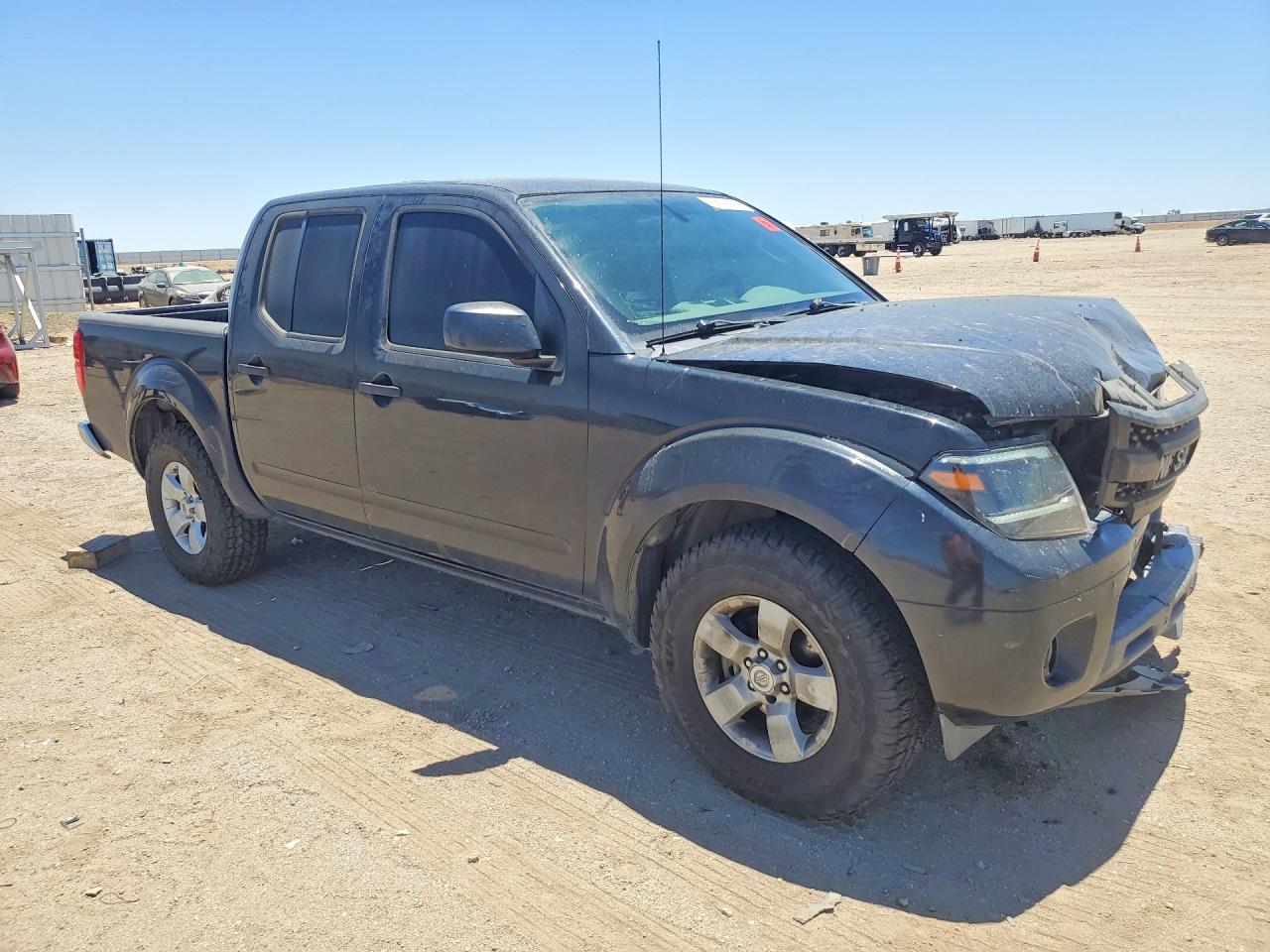 2012 Nissan Frontier S Black vin: 1N6AD0ER6CC471845