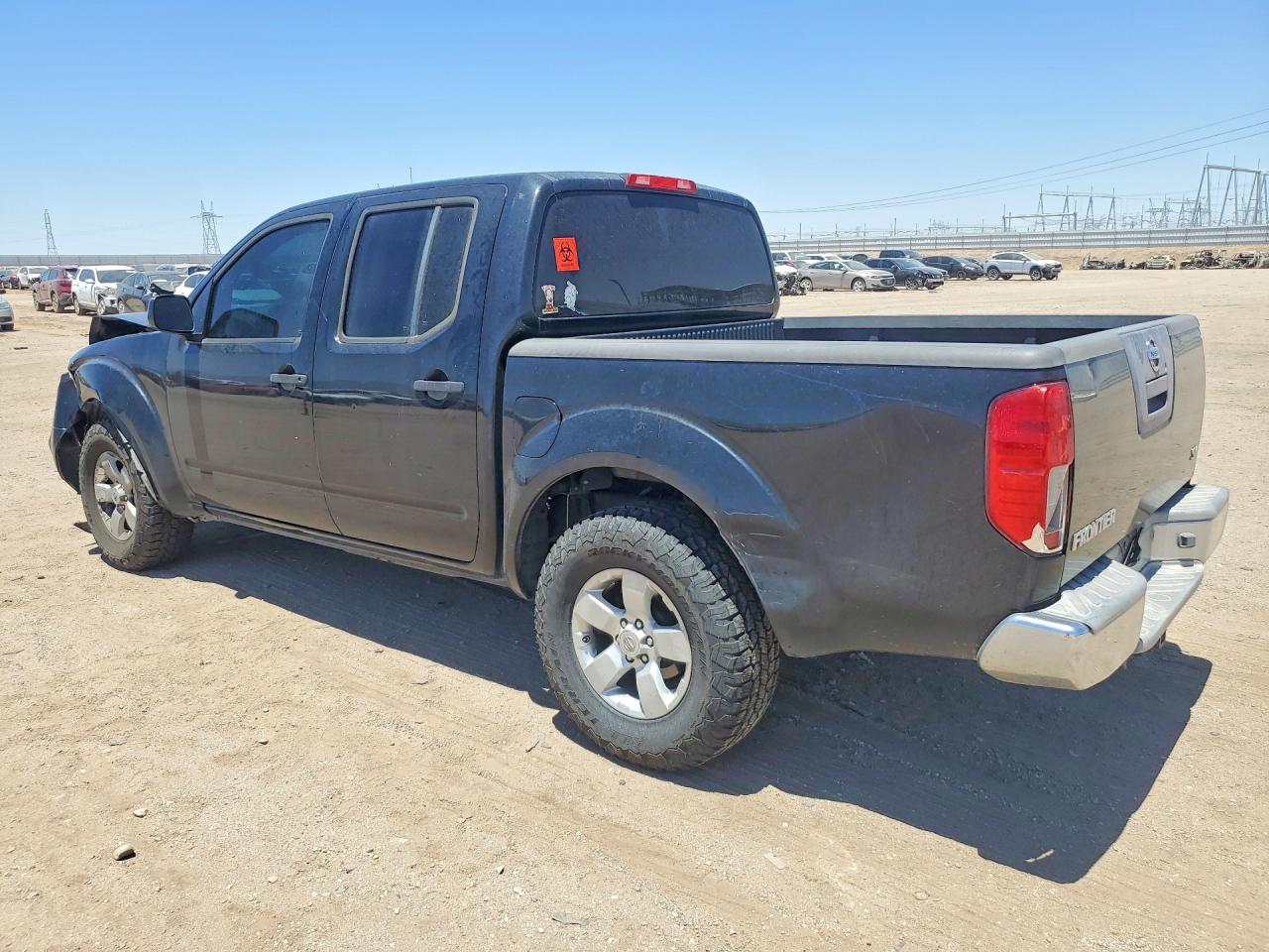 2012 Nissan Frontier S Black vin: 1N6AD0ER6CC471845
