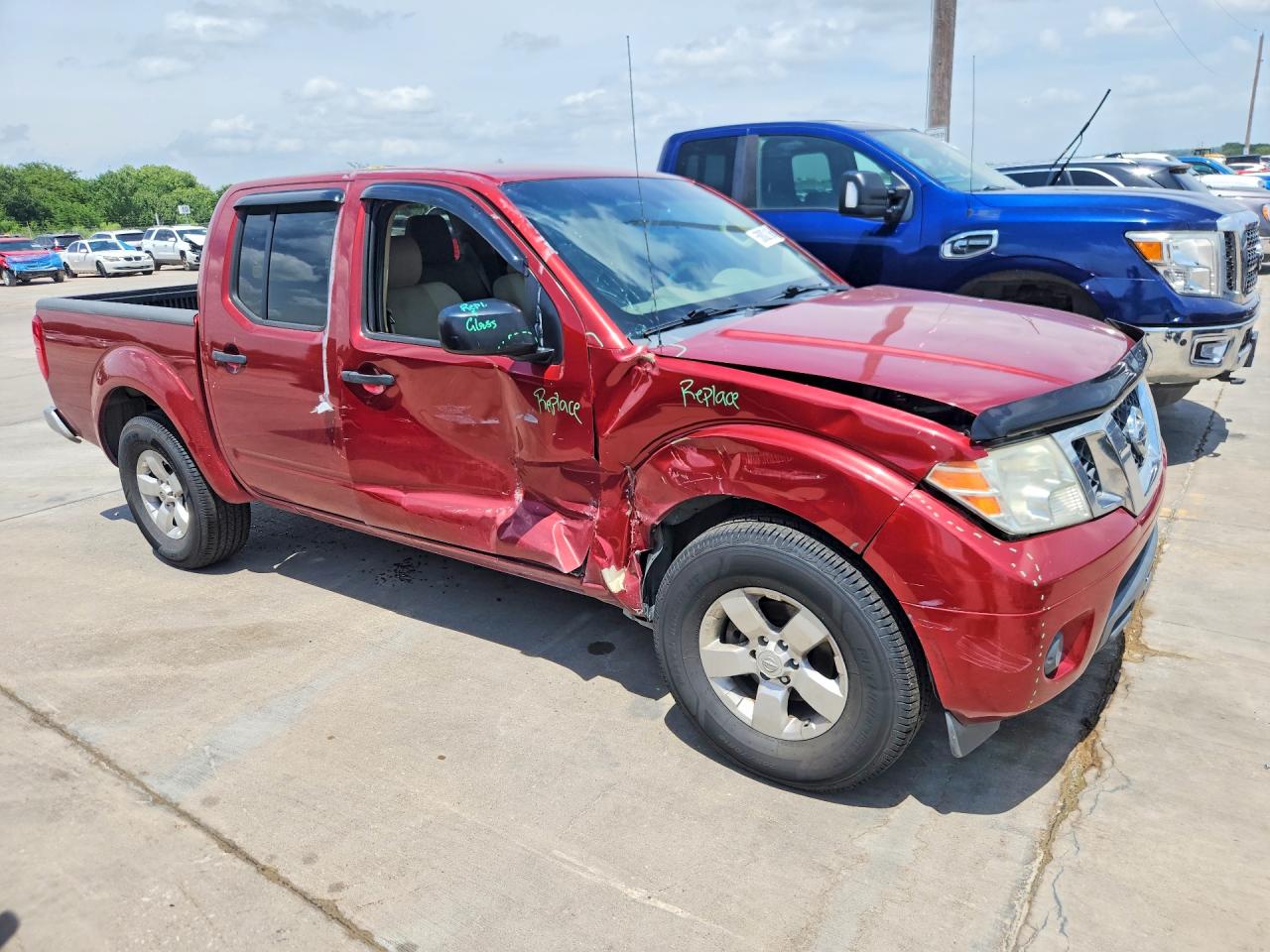 2012 Nissan Frontier S Maroon vin: 1N6AD0ER6CN701095
