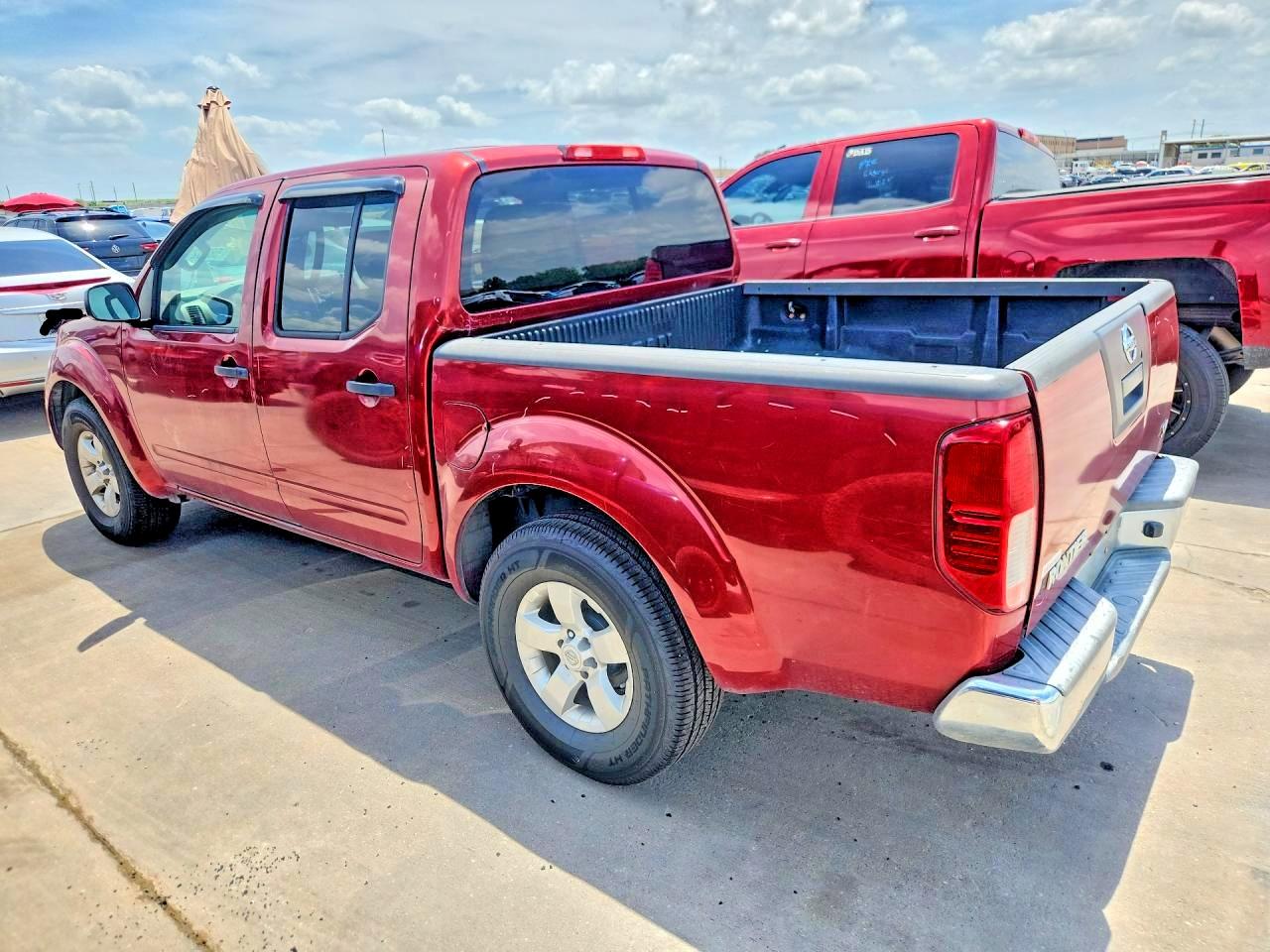 2012 Nissan Frontier S Maroon vin: 1N6AD0ER6CN701095