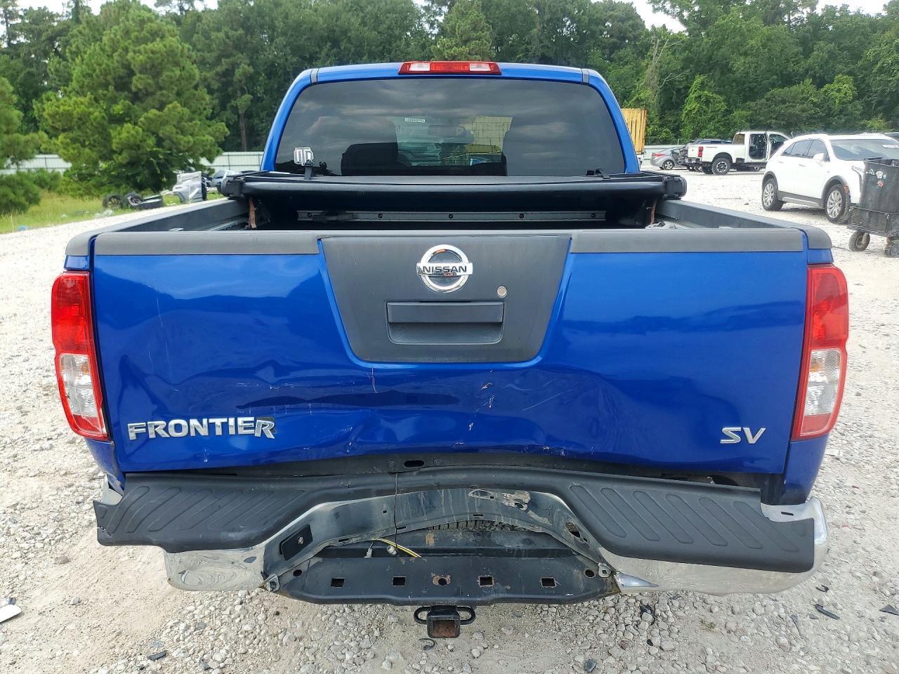 2012 Nissan Frontier S Blue vin: 1N6AD0ER6CN701131