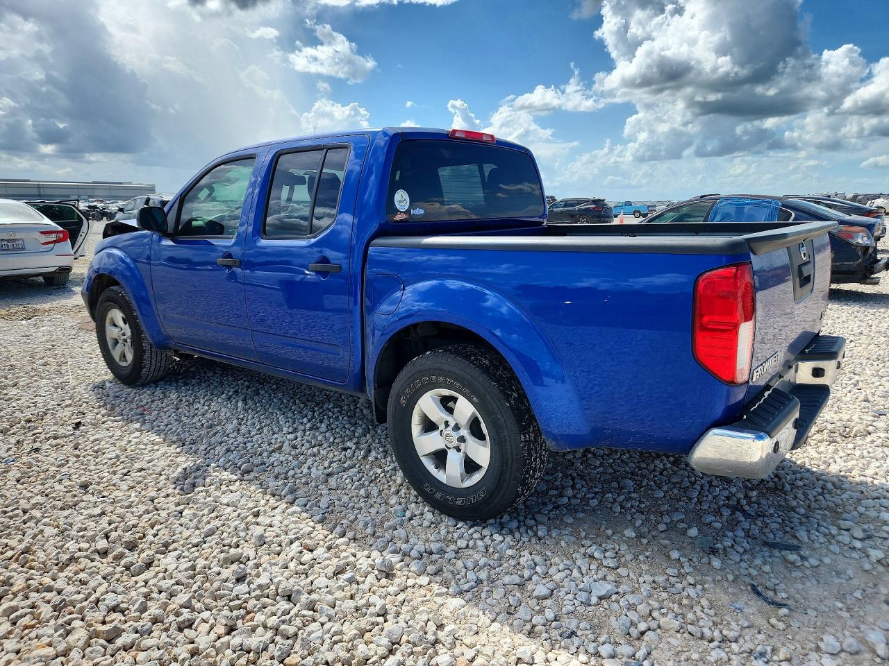 2013 Nissan Frontier Blue vin: 1N6AD0ER6DN710476