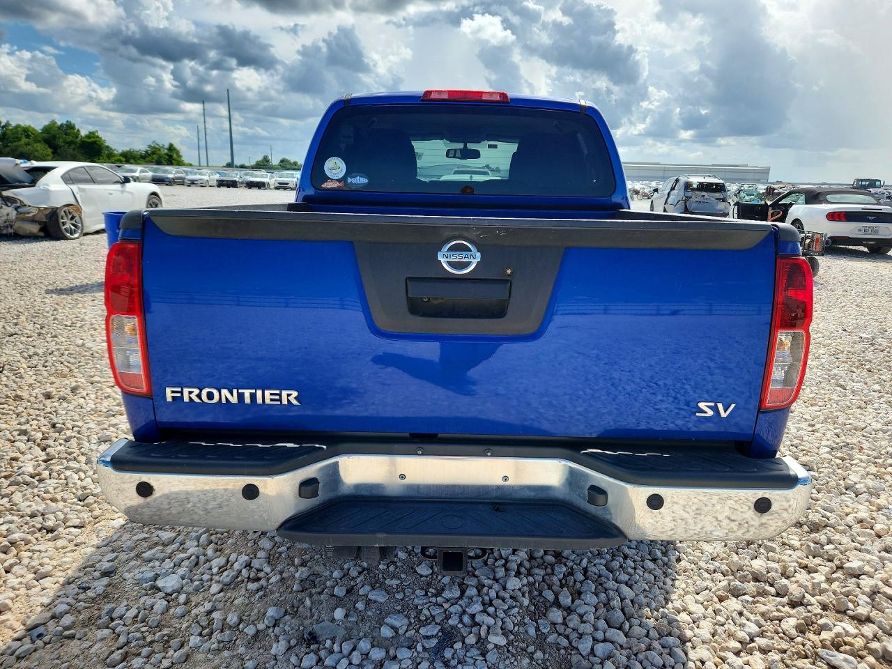 2013 Nissan Frontier Blue vin: 1N6AD0ER6DN710476