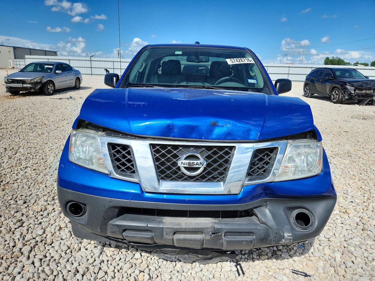 2013 Nissan Frontier Blue vin: 1N6AD0ER6DN710476