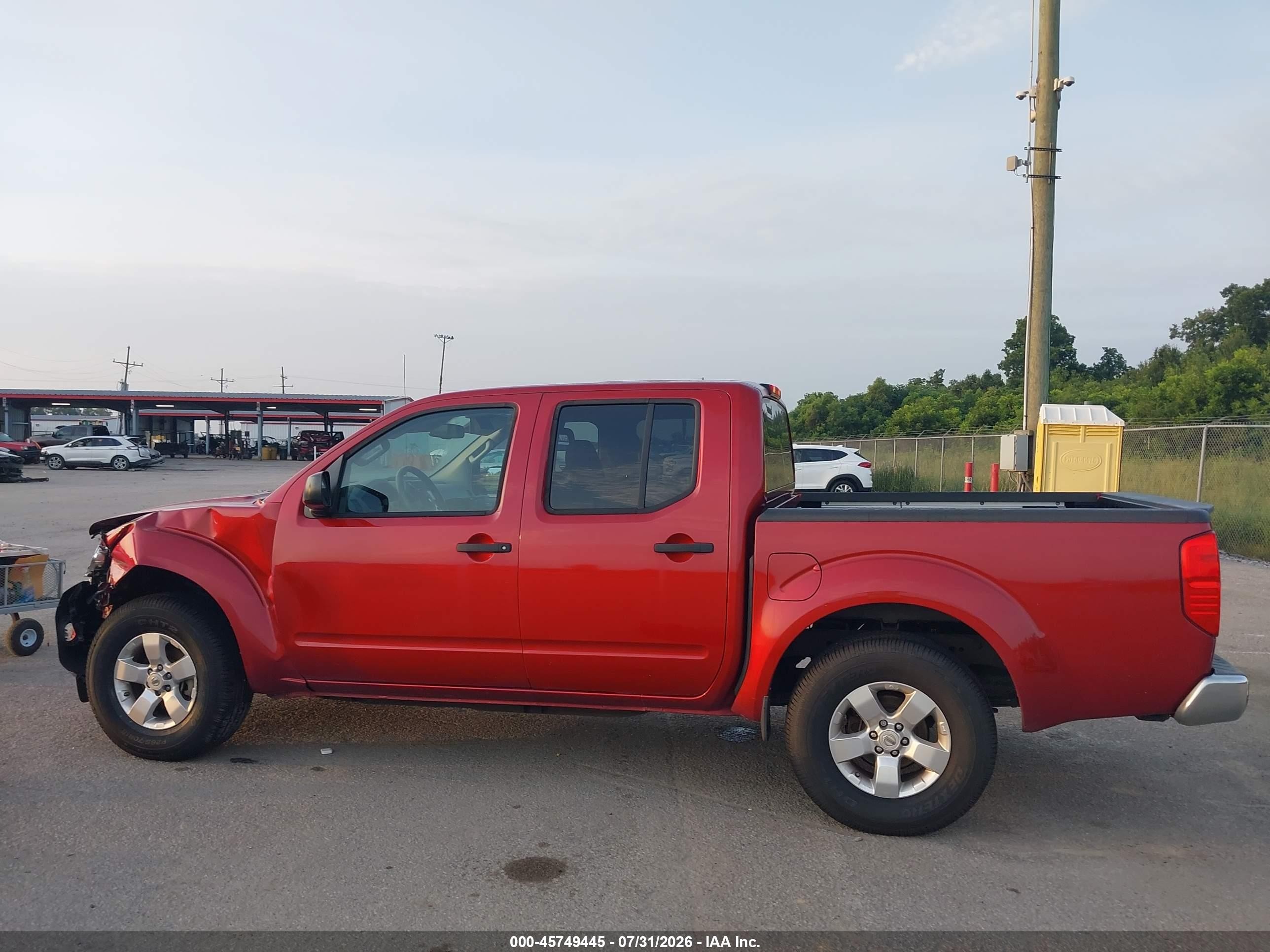 2013 Nissan Frontier Sv Red vin: 1N6AD0ER6DN762612