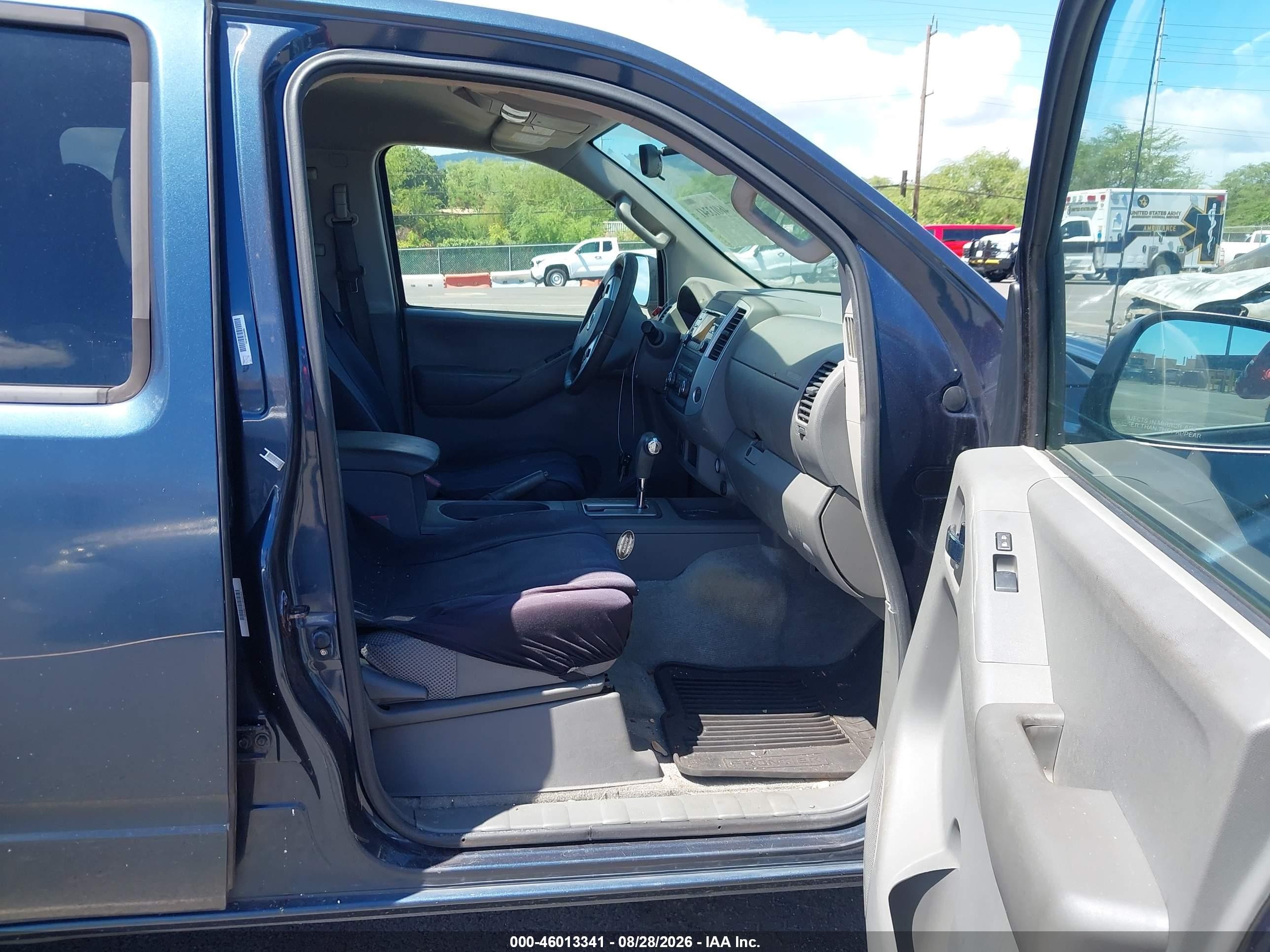 2014 Nissan Frontier Sv Blue vin: 1N6AD0ER6EN723021