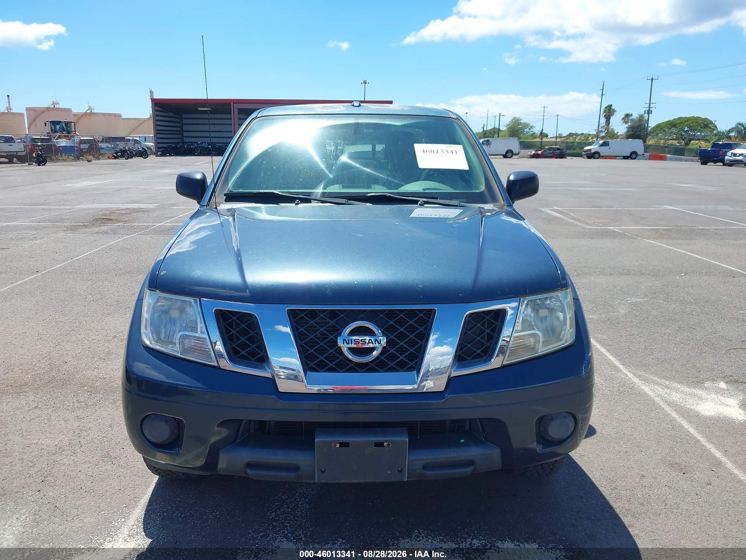 2014 Nissan Frontier Sv Blue vin: 1N6AD0ER6EN723021
