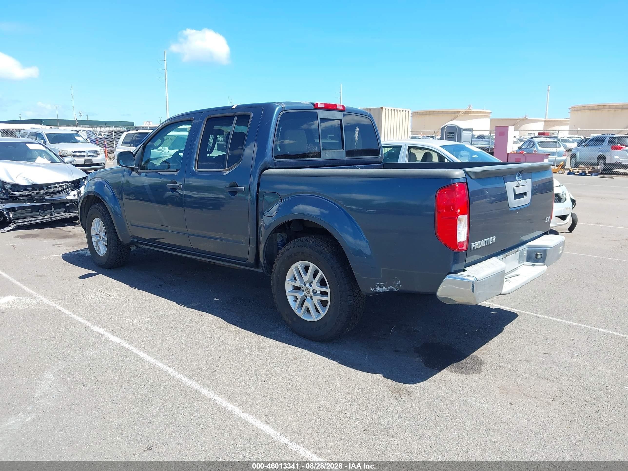 2014 Nissan Frontier Sv Blue vin: 1N6AD0ER6EN723021