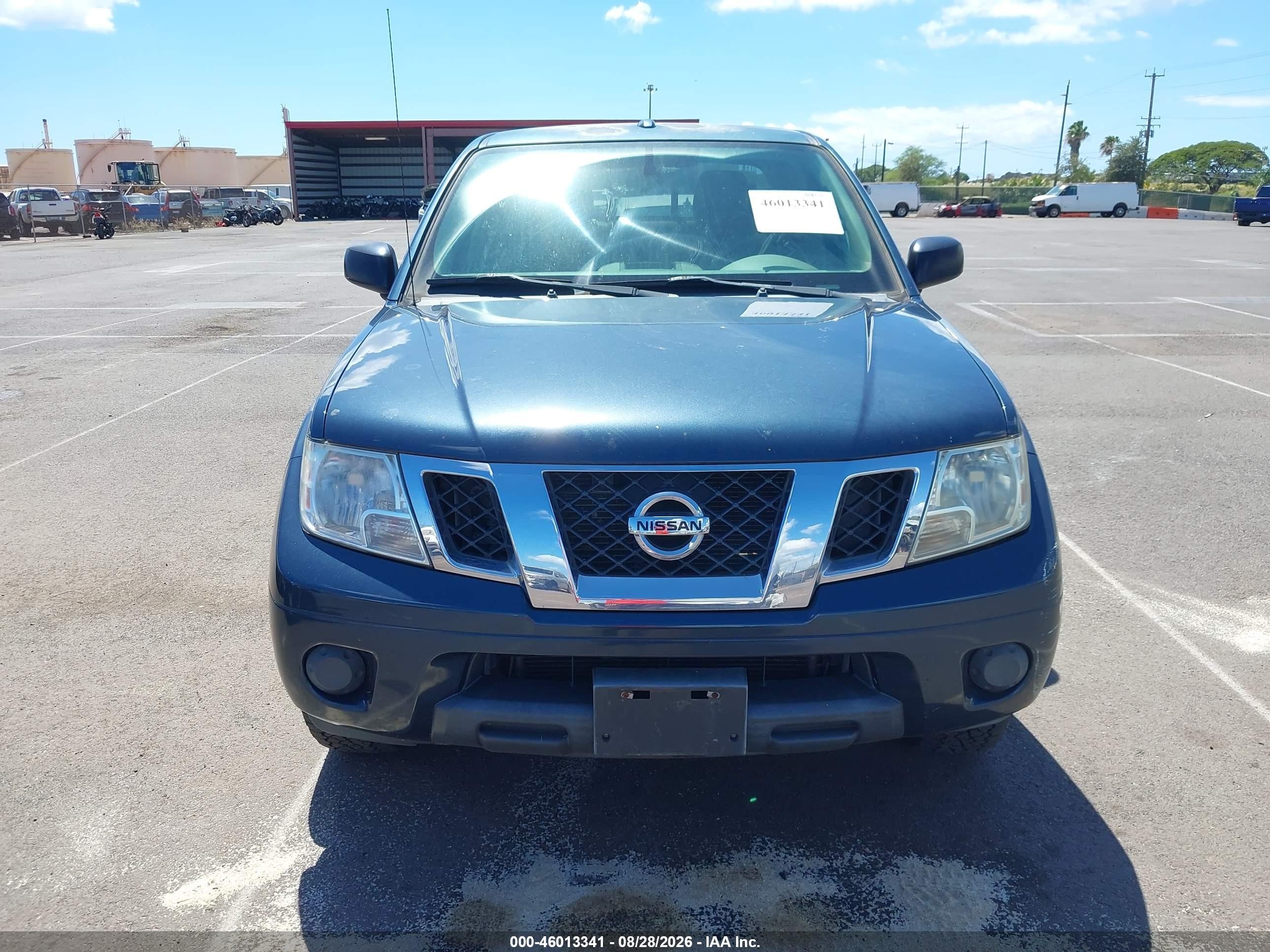 2014 Nissan Frontier Sv Blue vin: 1N6AD0ER6EN723021