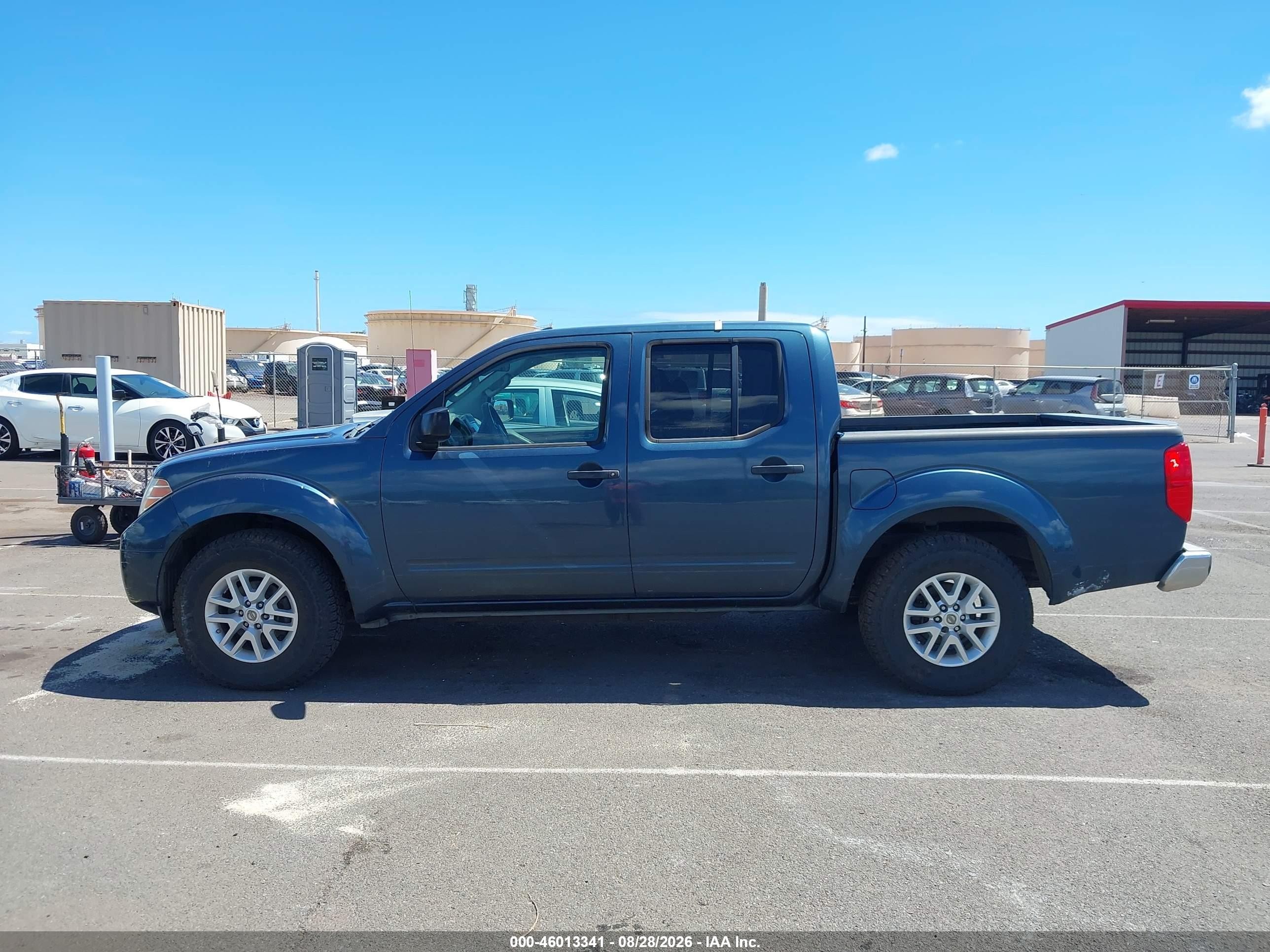 2014 Nissan Frontier Sv Blue vin: 1N6AD0ER6EN723021