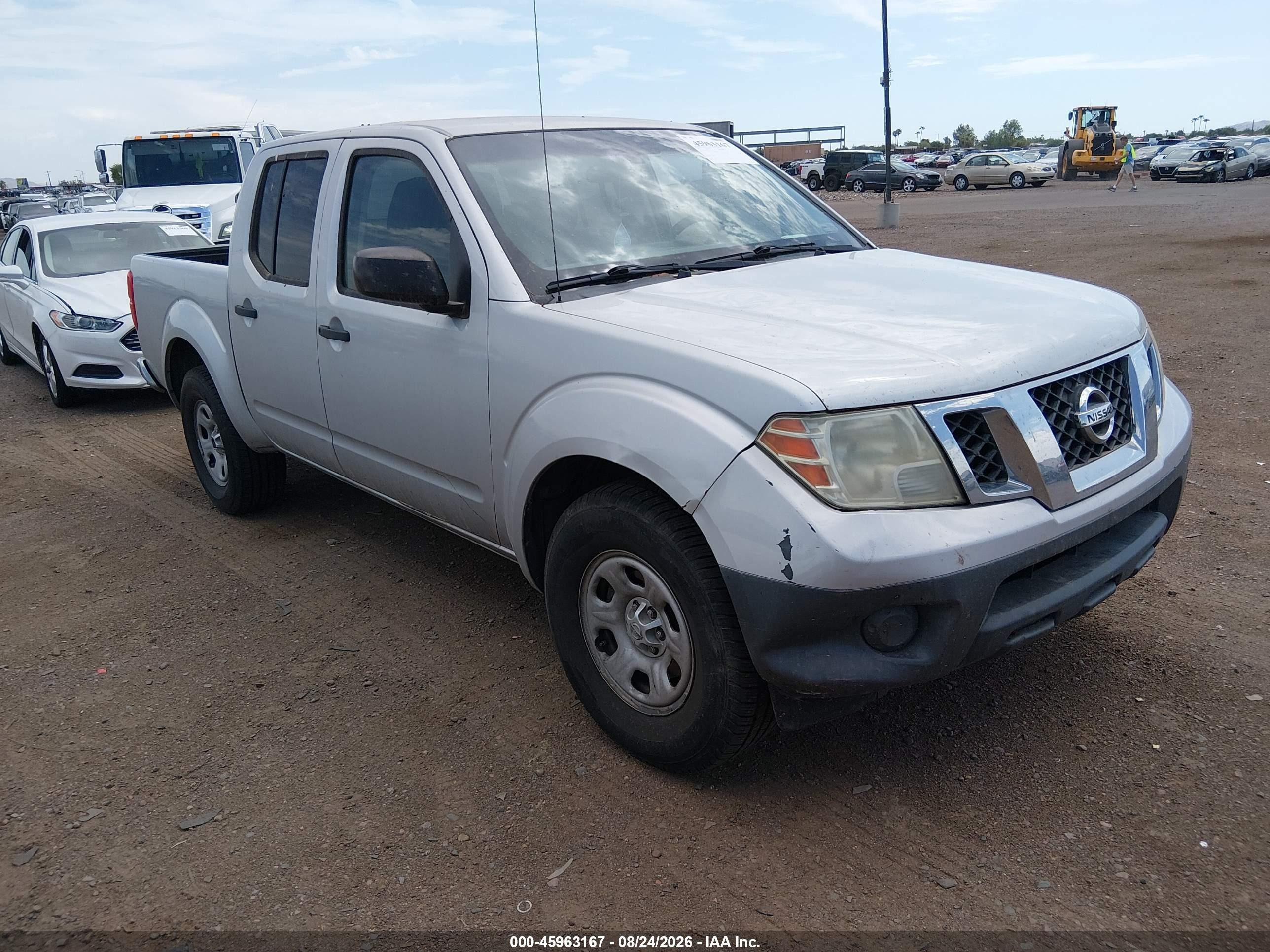 2014 Nissan Frontier S Gray vin: 1N6AD0ER6EN745391