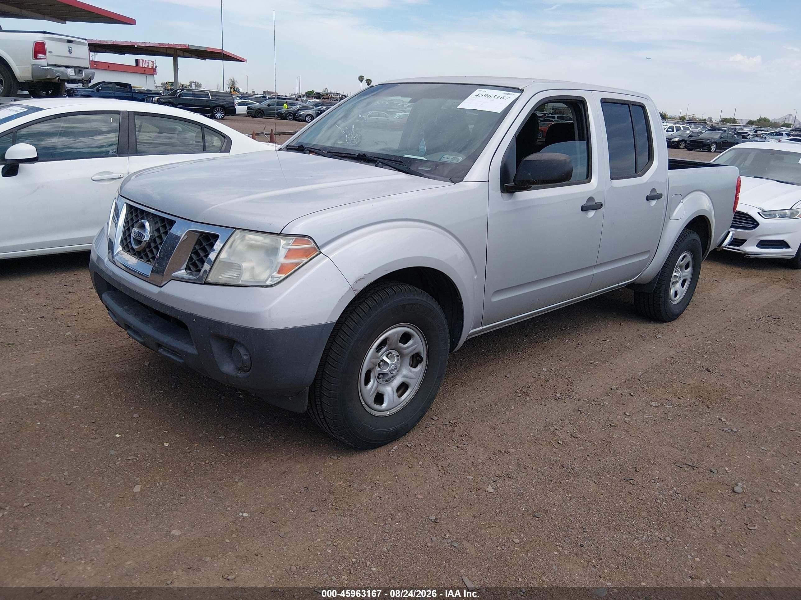 2014 Nissan Frontier S Gray vin: 1N6AD0ER6EN745391