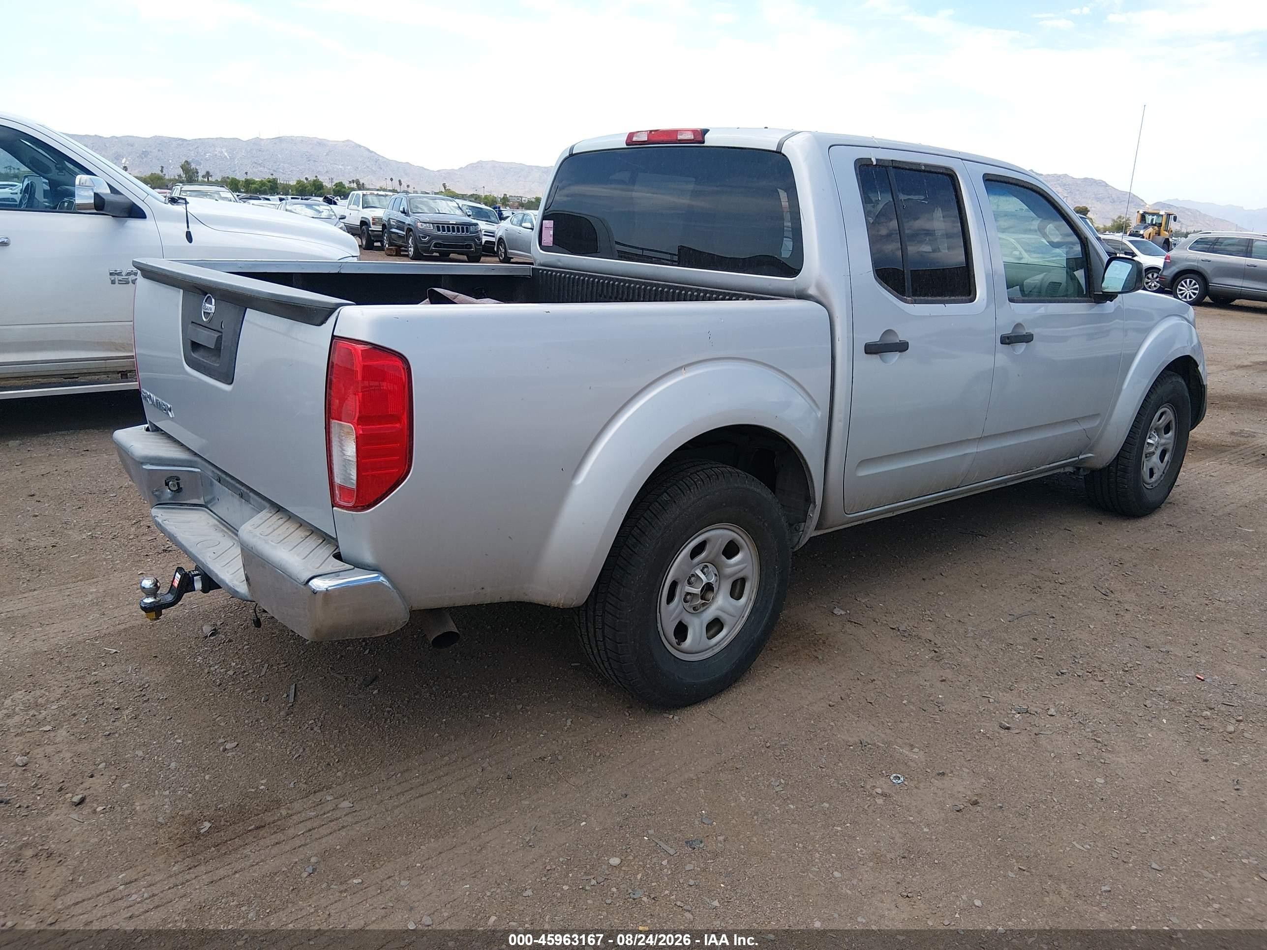 2014 Nissan Frontier S Gray vin: 1N6AD0ER6EN745391
