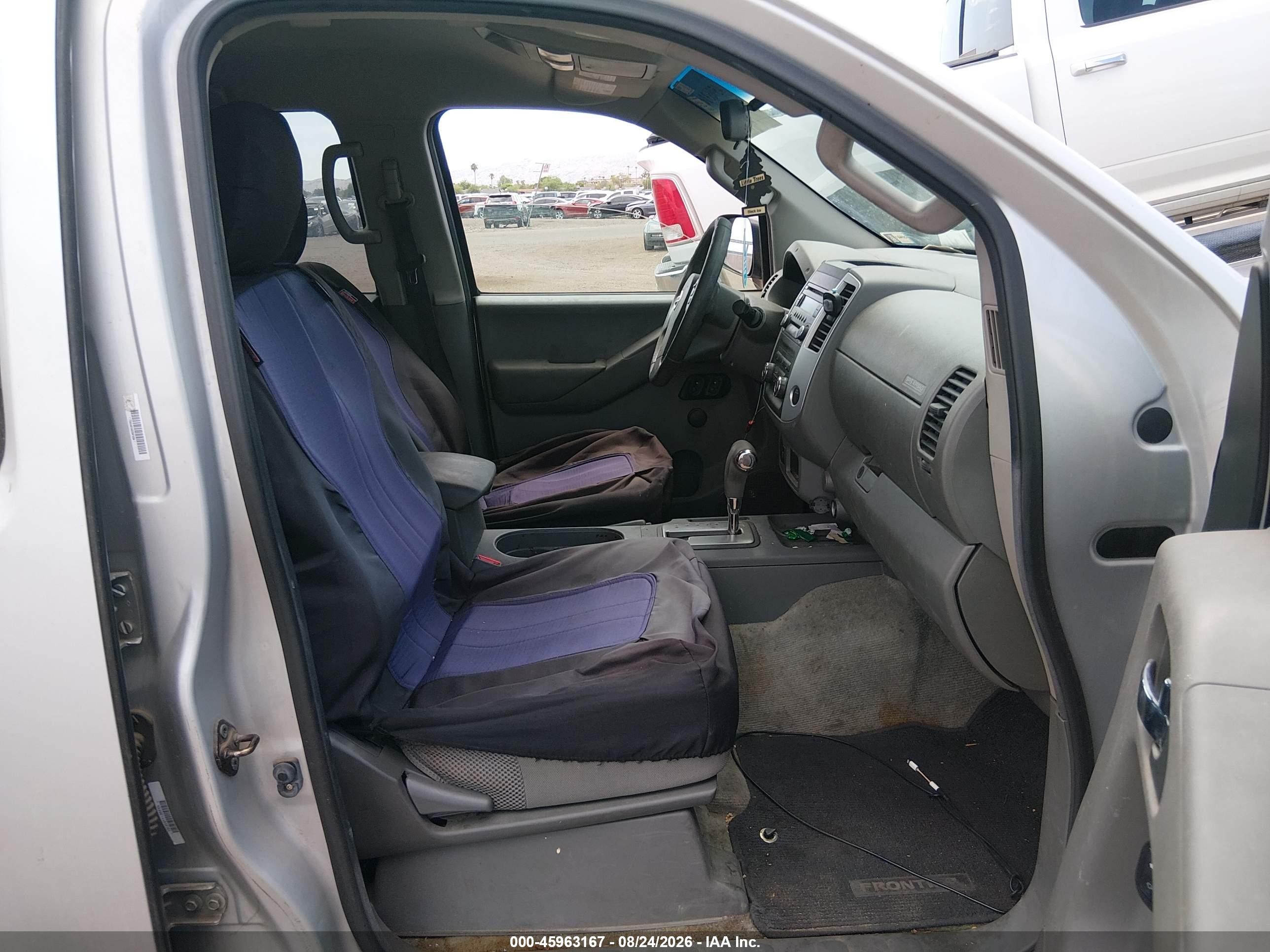 2014 Nissan Frontier S Gray vin: 1N6AD0ER6EN745391