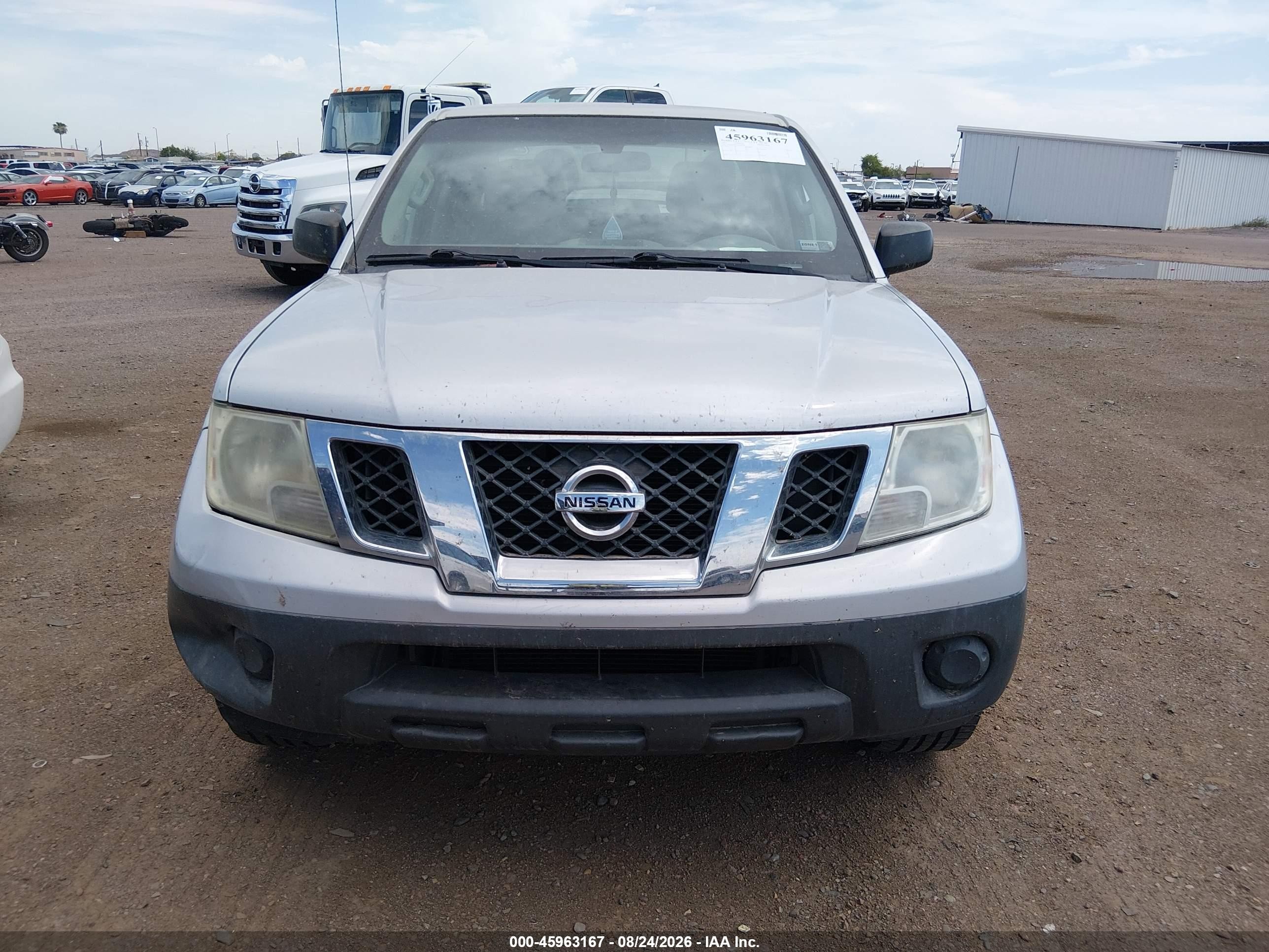 2014 Nissan Frontier S Gray vin: 1N6AD0ER6EN745391