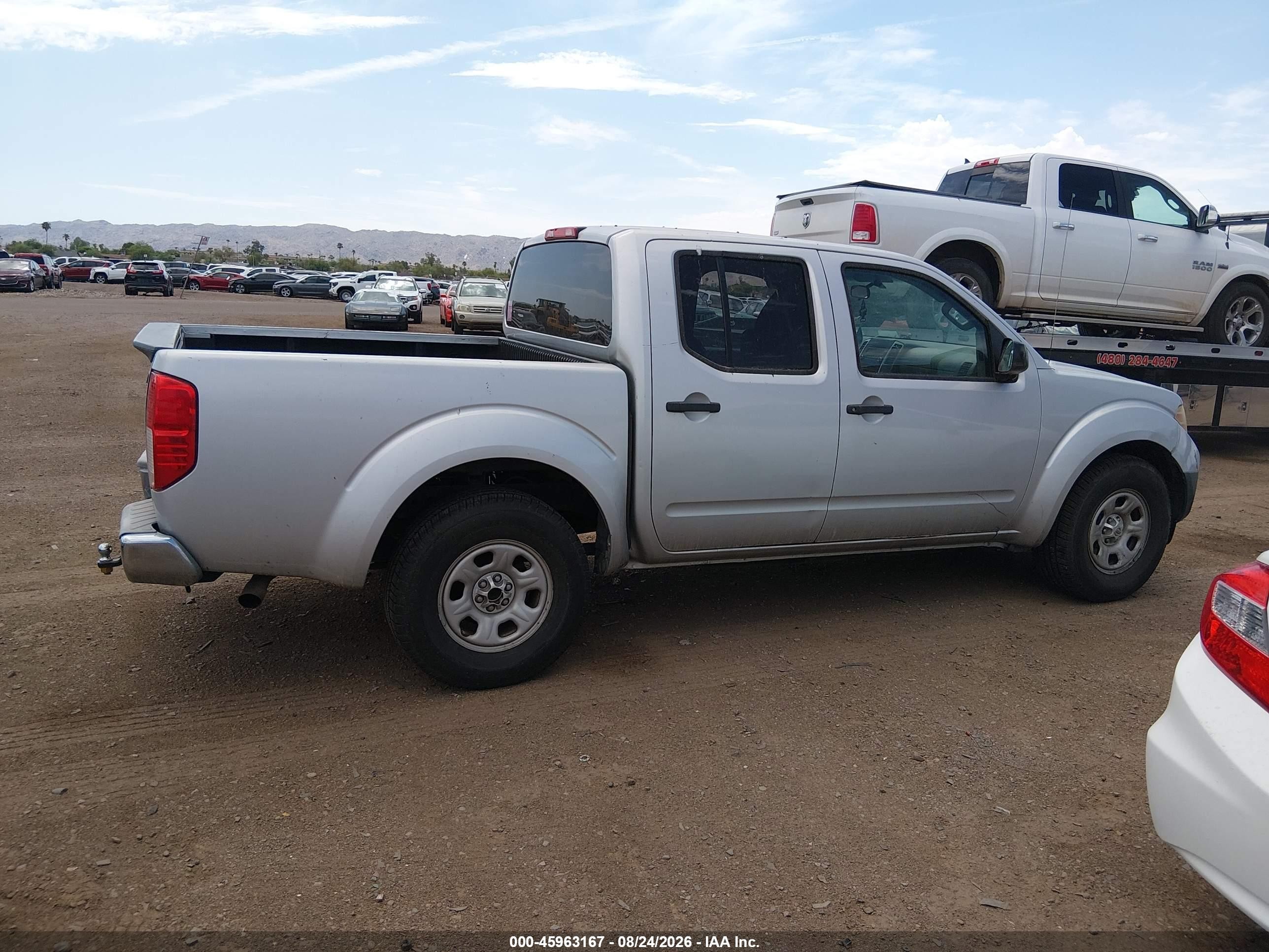 2014 Nissan Frontier S Gray vin: 1N6AD0ER6EN745391