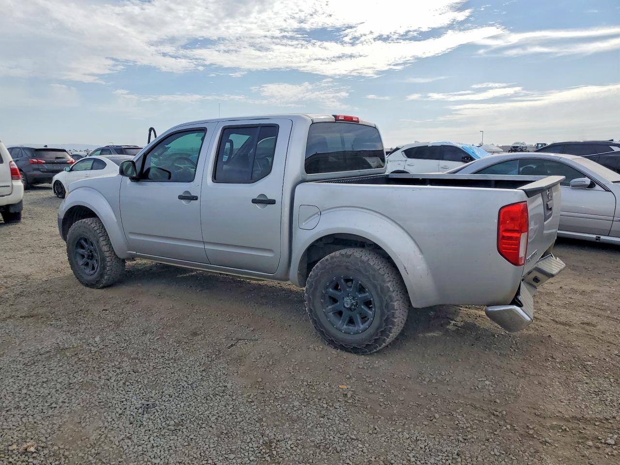 2014 Nissan Frontier S Silver vin: 1N6AD0ER6EN745505