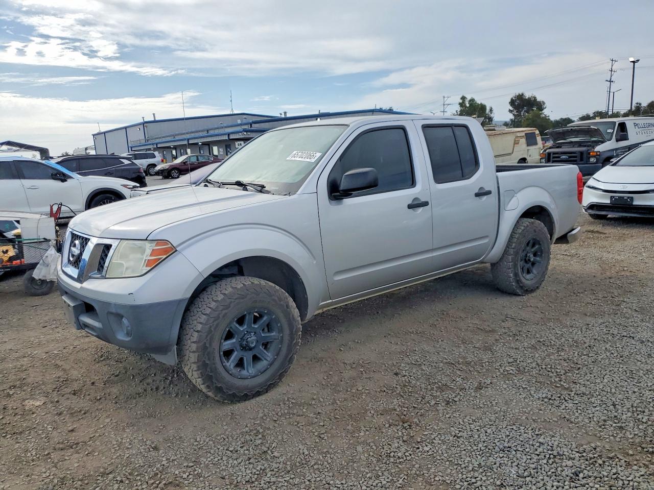 2014 Nissan Frontier S Silver vin: 1N6AD0ER6EN745505