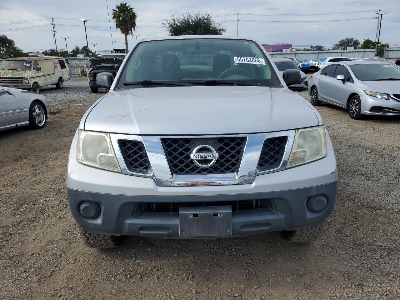 2014 Nissan Frontier S Silver vin: 1N6AD0ER6EN745505