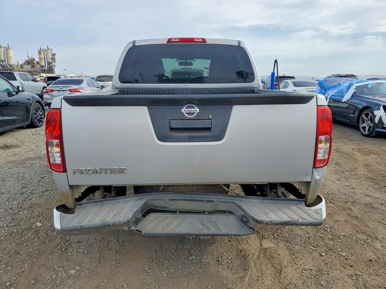 2014 Nissan Frontier S Silver vin: 1N6AD0ER6EN745505