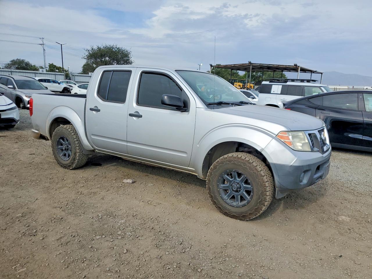 2014 Nissan Frontier S Silver vin: 1N6AD0ER6EN745505