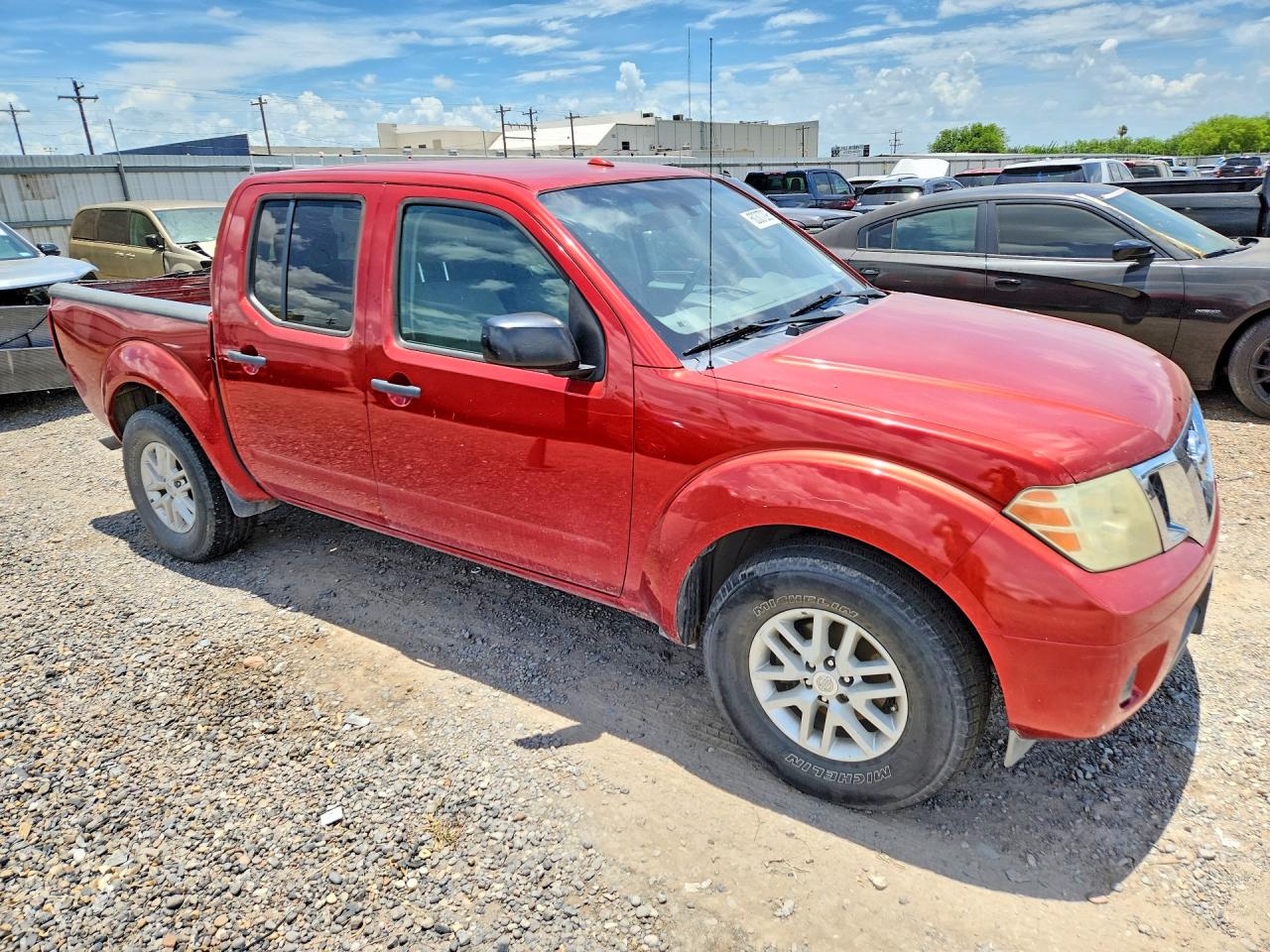 2015 Nissan Frontier Sv Red vin: 1N6AD0ER6FN725093