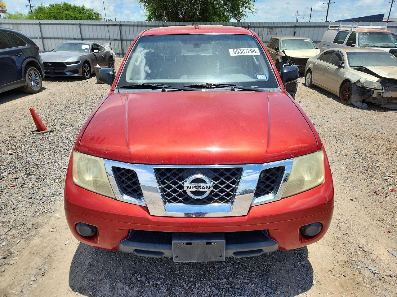 2015 Nissan Frontier Sv Red vin: 1N6AD0ER6FN725093