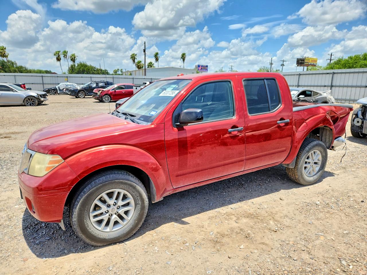 2015 Nissan Frontier Sv Red vin: 1N6AD0ER6FN725093