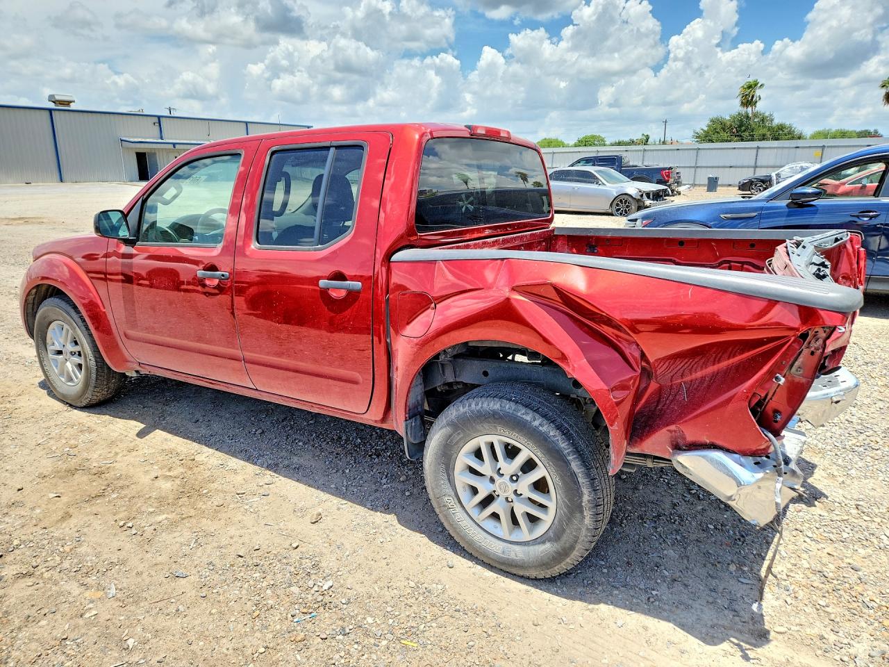 2015 Nissan Frontier Sv Red vin: 1N6AD0ER6FN725093