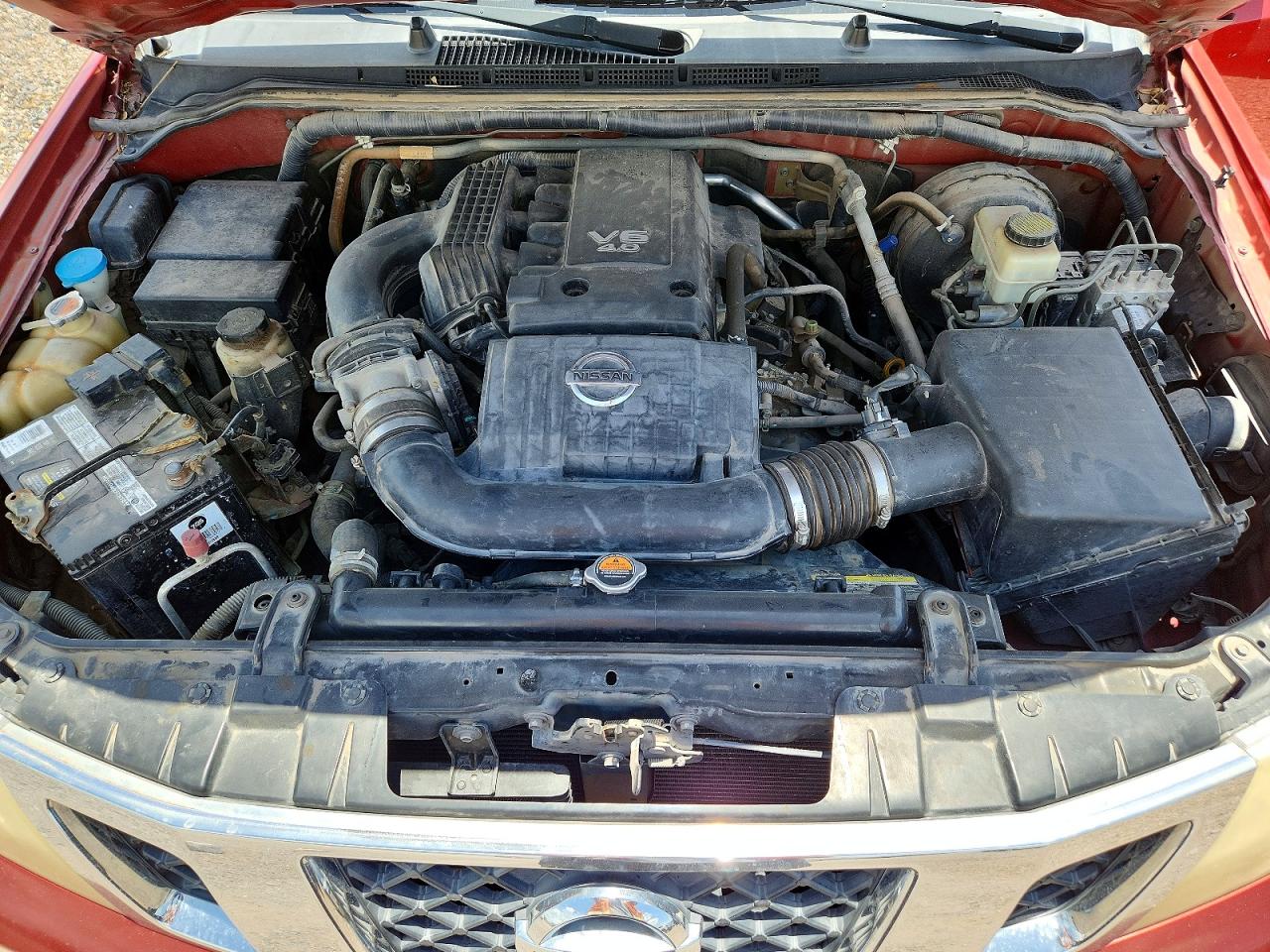 2015 Nissan Frontier Sv Red vin: 1N6AD0ER6FN725093