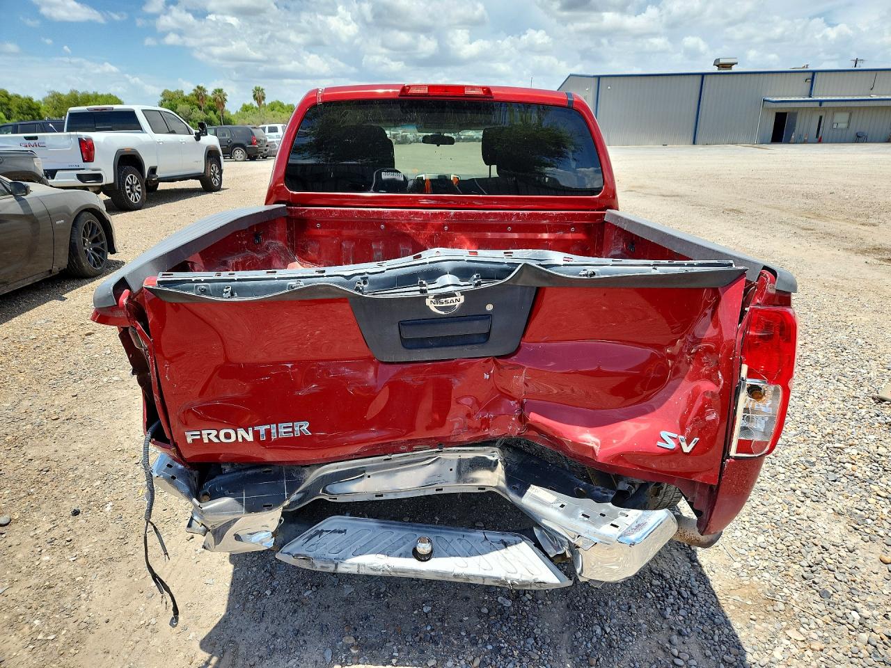 2015 Nissan Frontier Sv Red vin: 1N6AD0ER6FN725093