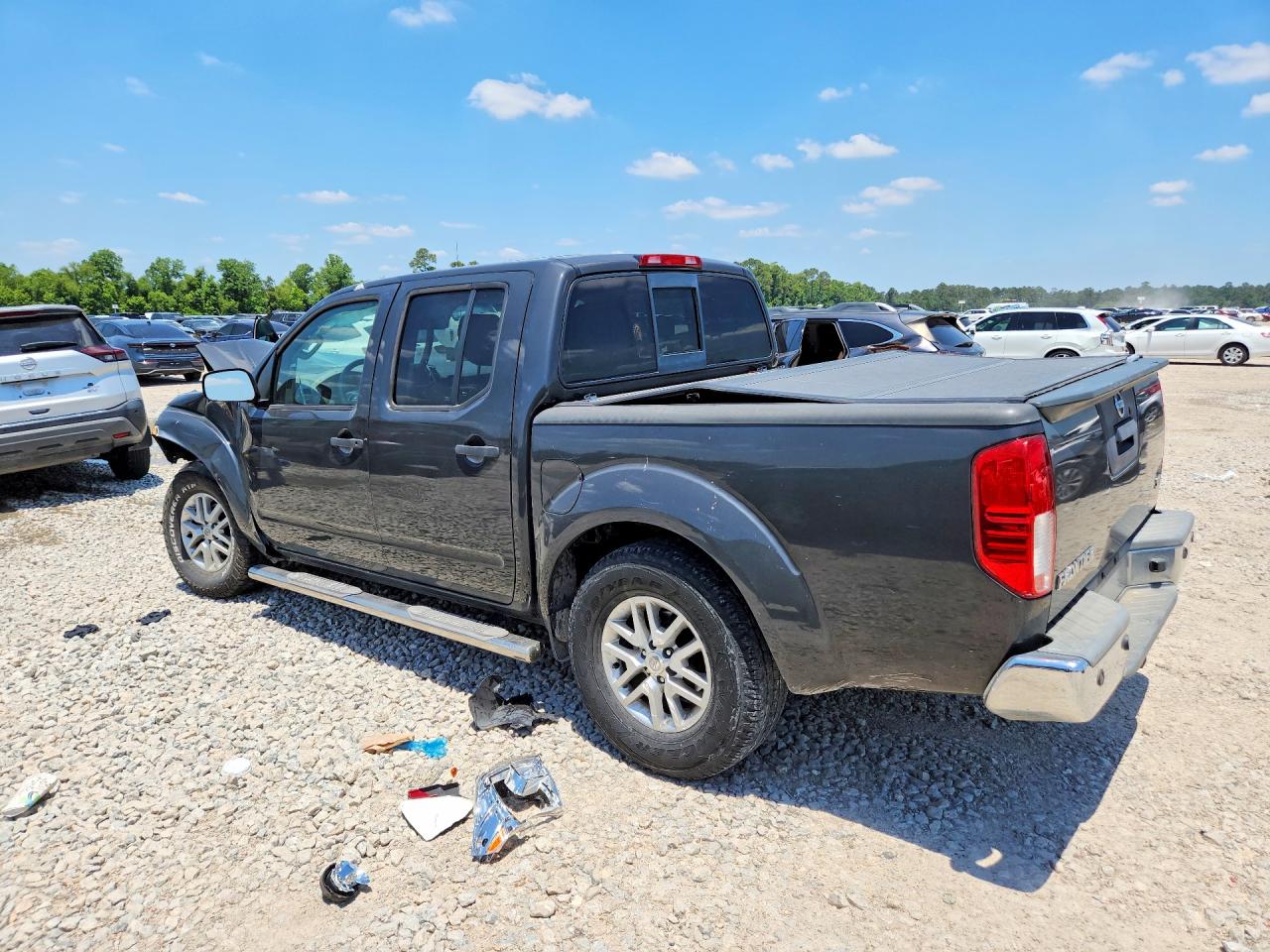 2015 Nissan Frontier S Gray vin: 1N6AD0ER6FN741634