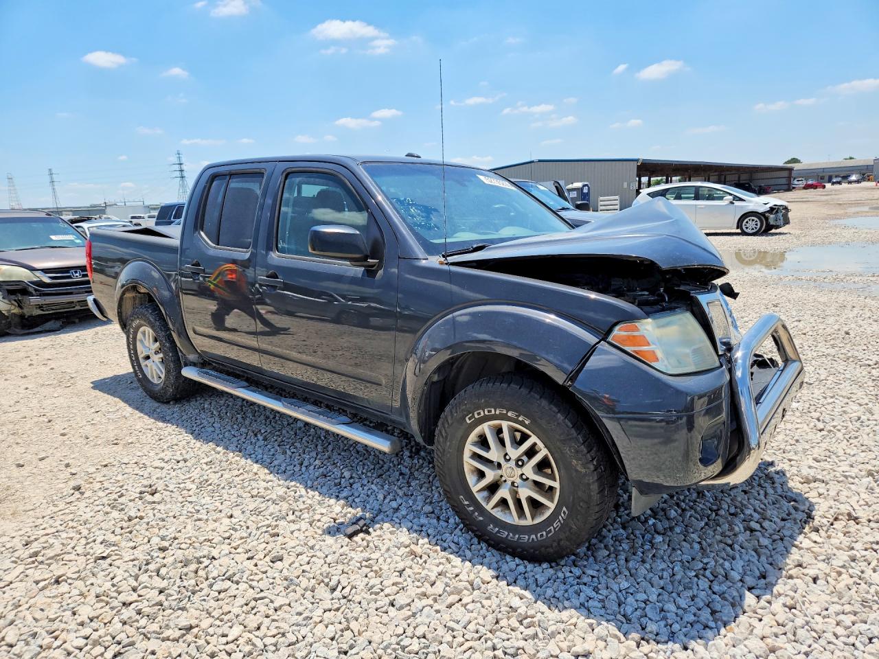 2015 Nissan Frontier S Gray vin: 1N6AD0ER6FN741634