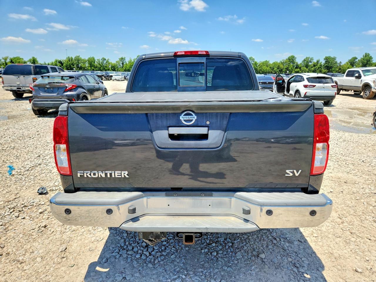 2015 Nissan Frontier S Gray vin: 1N6AD0ER6FN741634