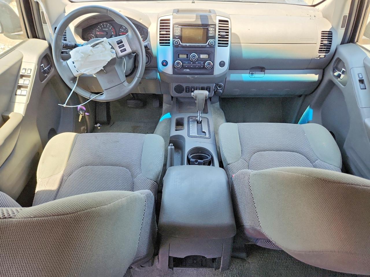 2015 Nissan Frontier S Gray vin: 1N6AD0ER6FN741634