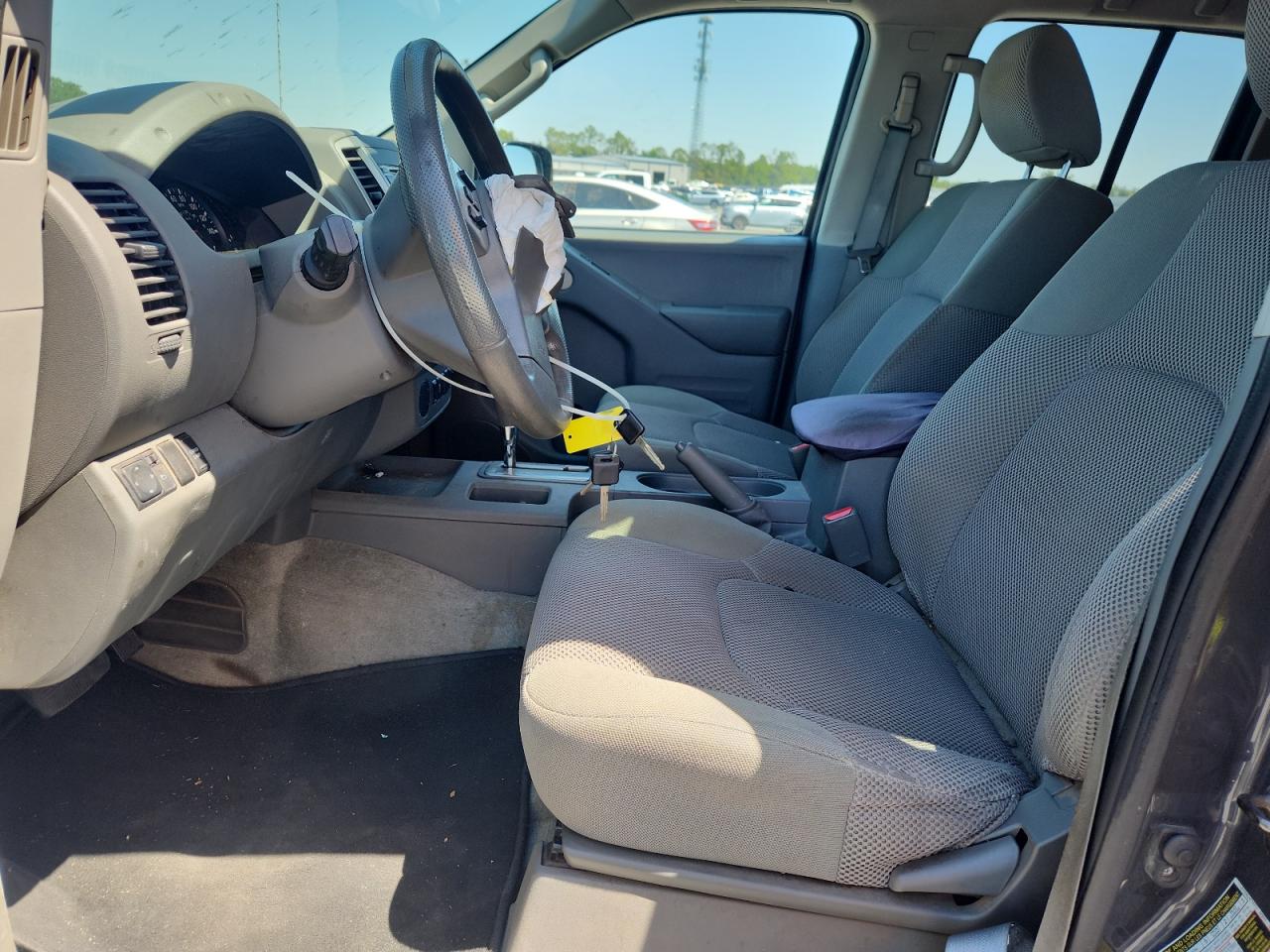 2015 Nissan Frontier S Gray vin: 1N6AD0ER6FN756425