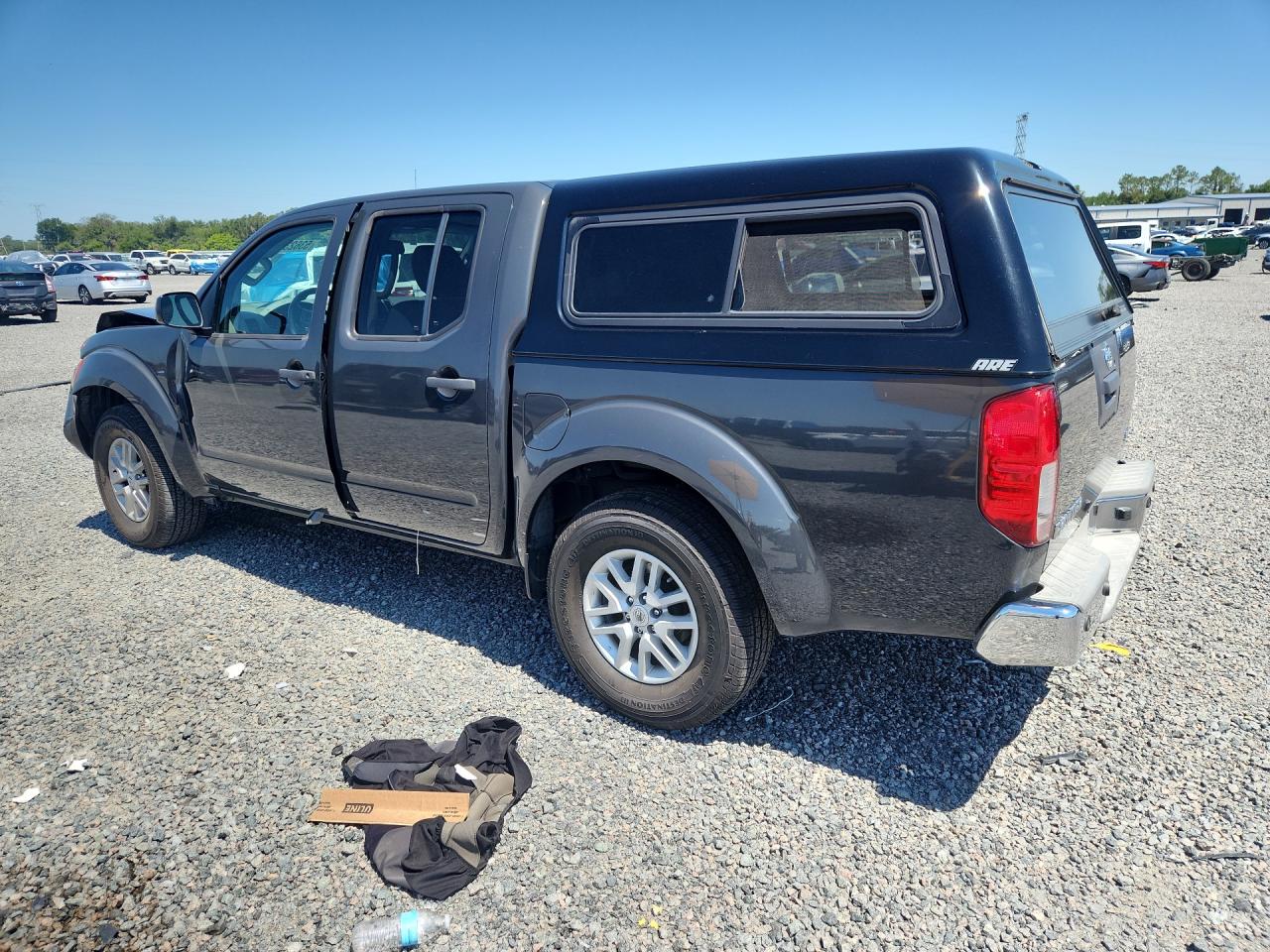 2015 Nissan Frontier S Gray vin: 1N6AD0ER6FN756425