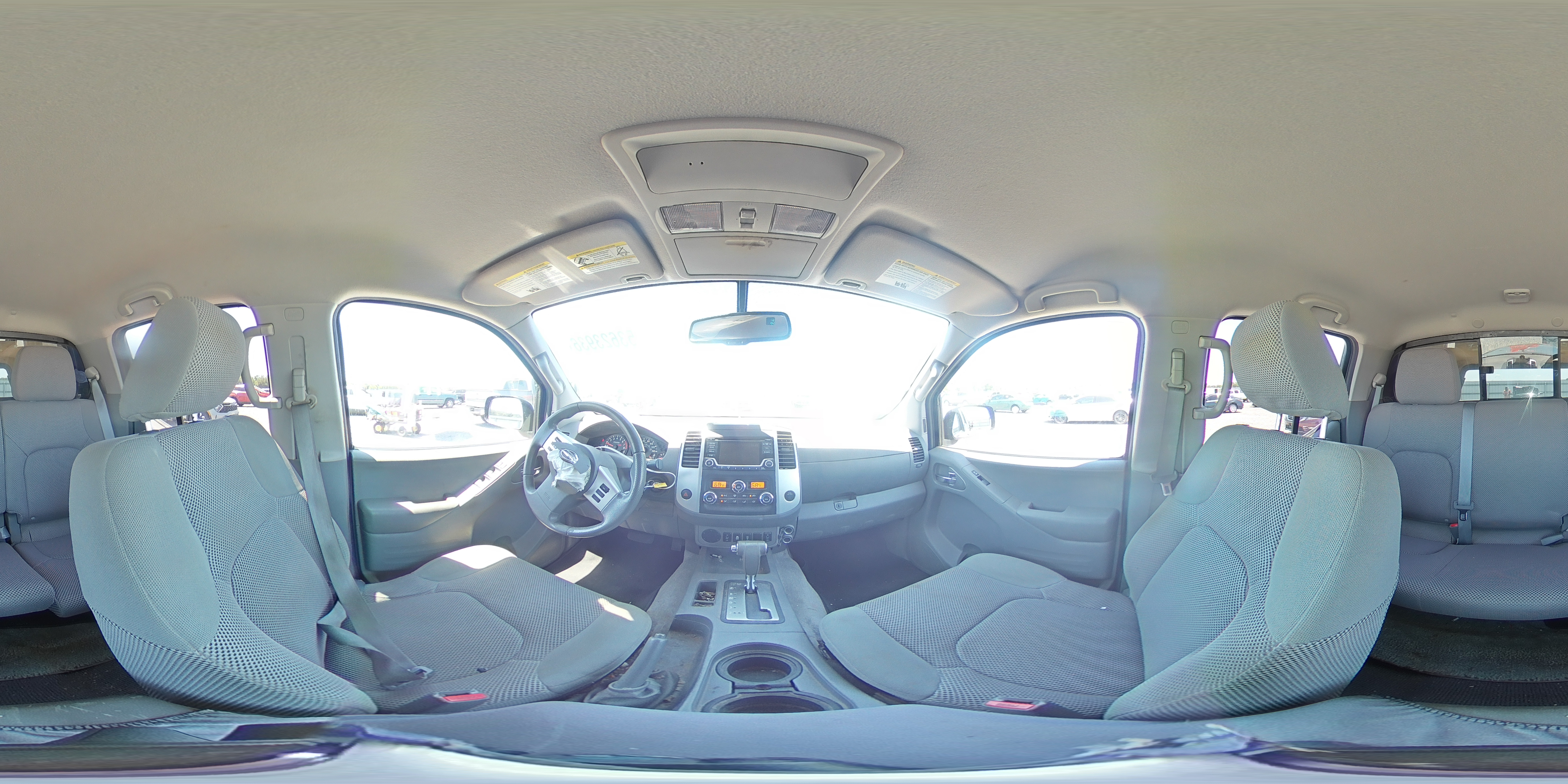 2015 Nissan Frontier S Gray vin: 1N6AD0ER6FN756425