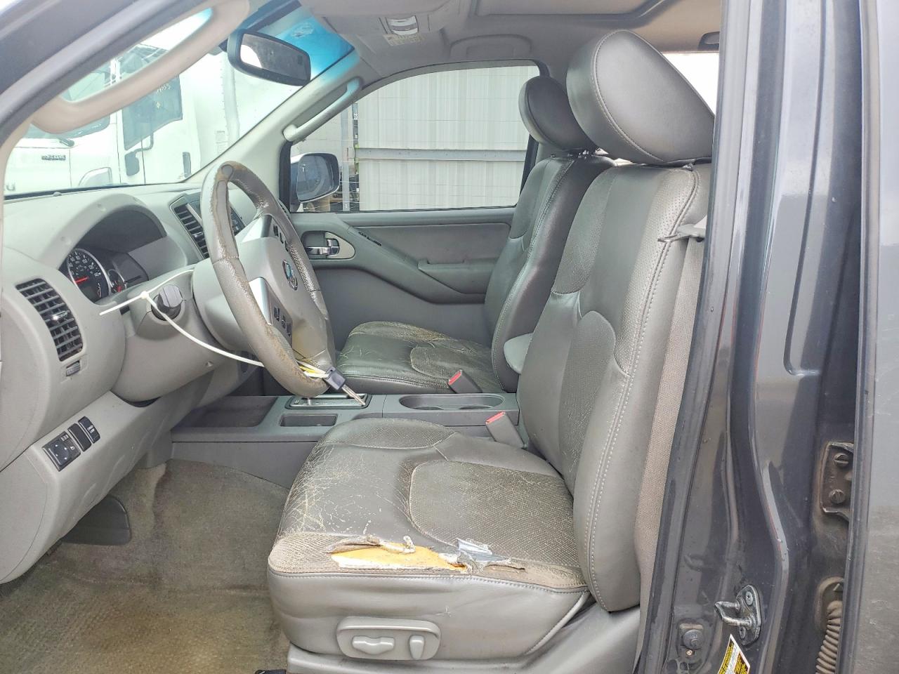 2010 Nissan Frontier Se V6 Gray vin: 1N6AD0ER7AC400151