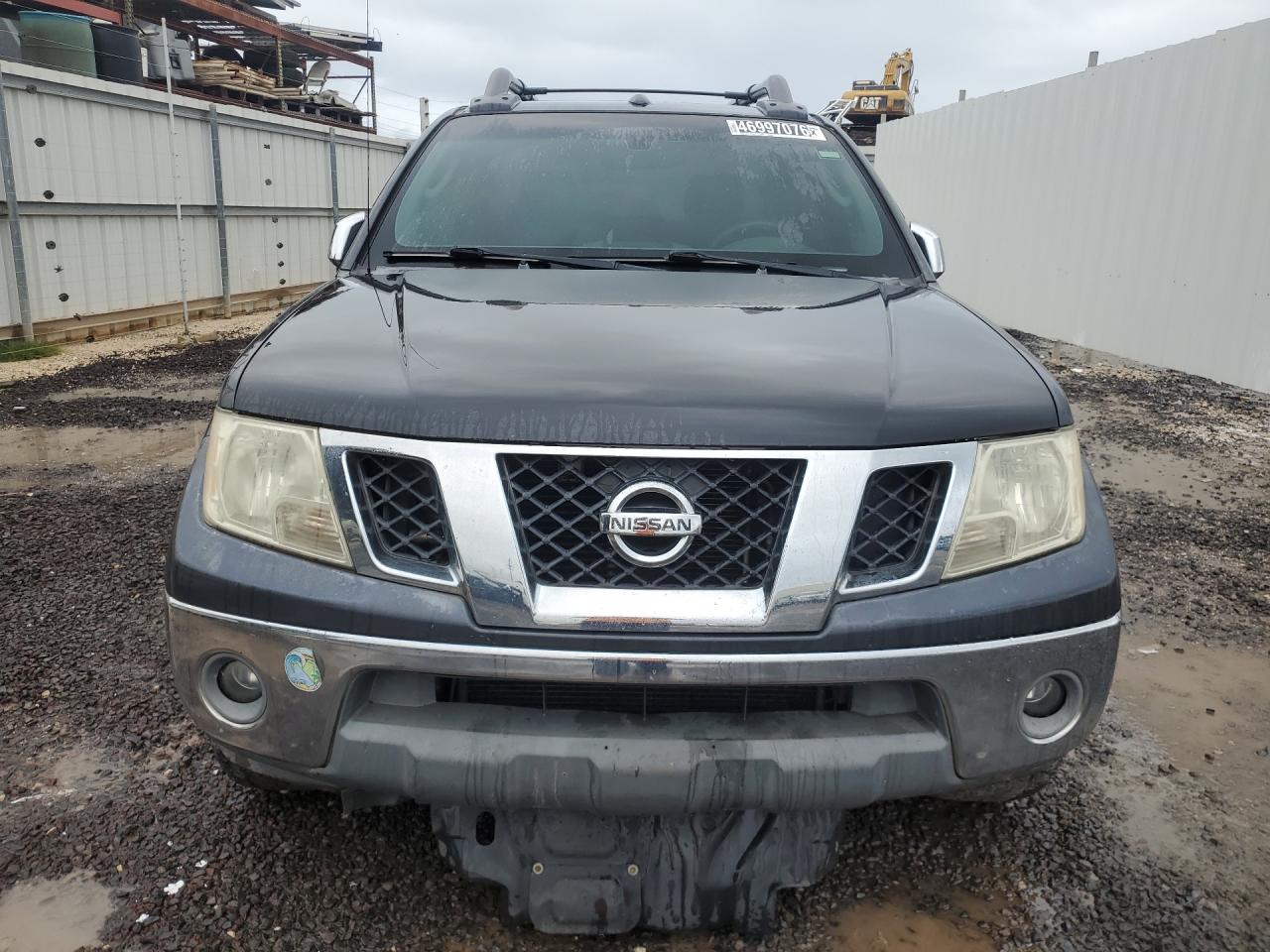 2010 Nissan Frontier Se V6 Gray vin: 1N6AD0ER7AC400151 Damage: Left Head Lamp, Faded, Repair Required