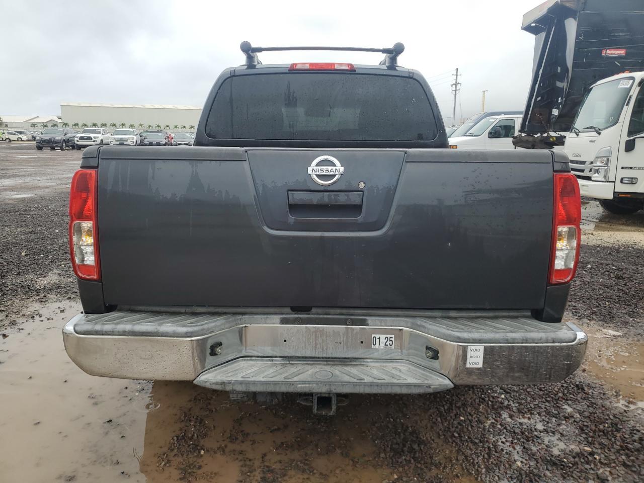 2010 Nissan Frontier Se V6 Gray vin: 1N6AD0ER7AC400151 Damage: Tailgate, Dent(S) W/ Paint Dmg, 1 To 2 Inches