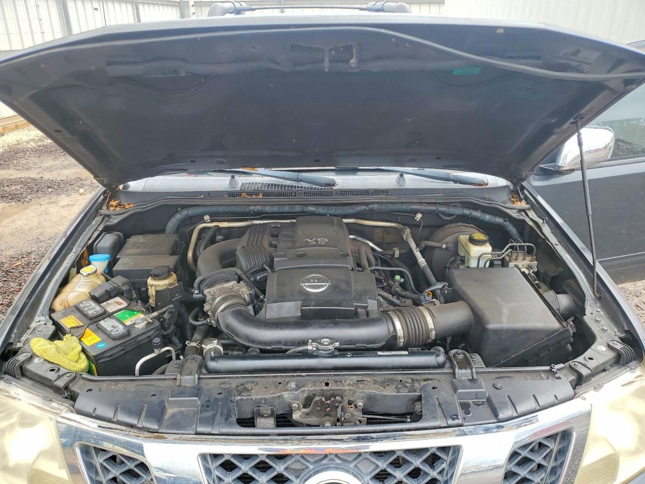 2010 Nissan Frontier Se V6 Gray vin: 1N6AD0ER7AC400151