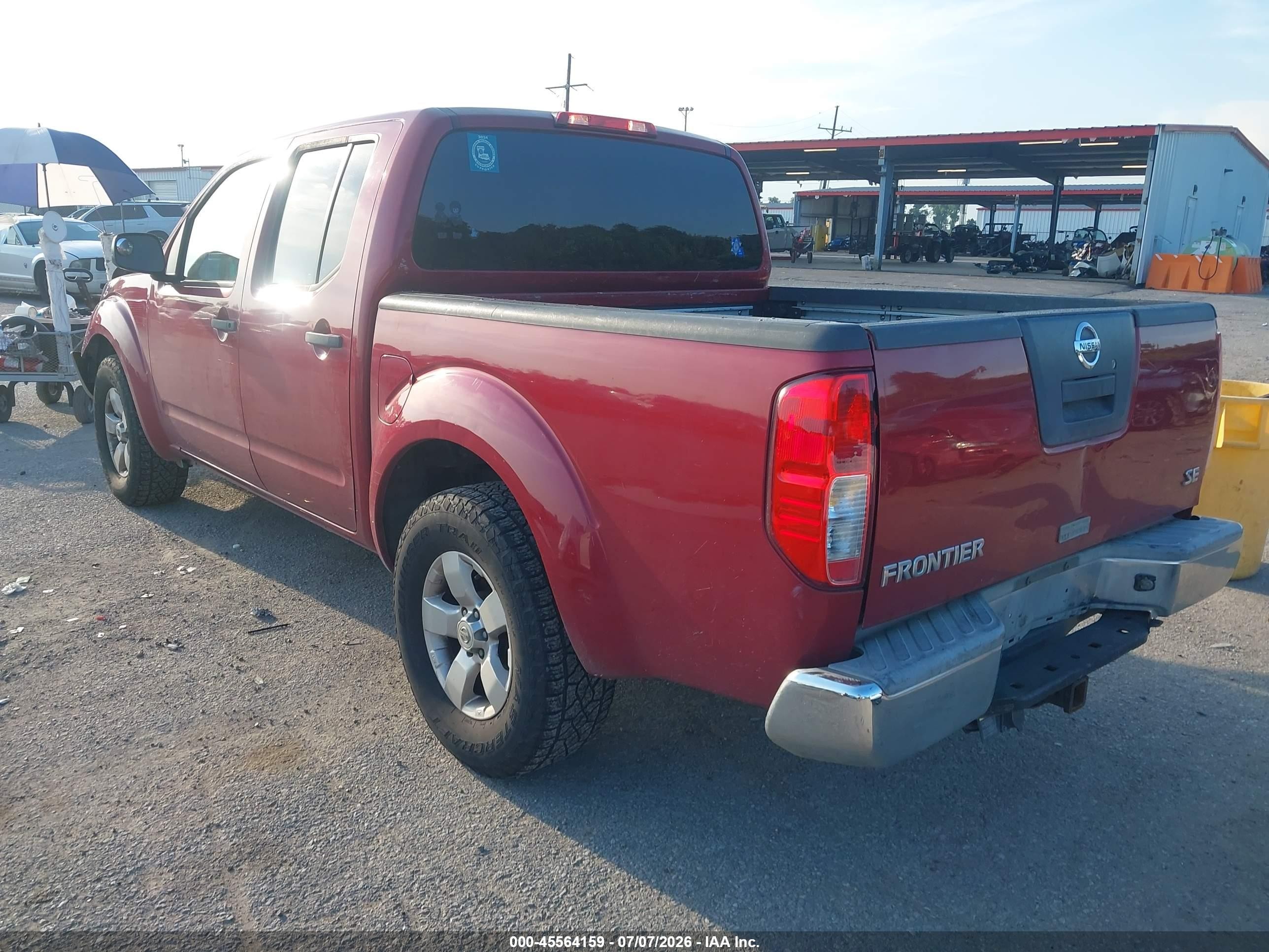 2010 Nissan Frontier Se Red vin: 1N6AD0ER7AC413840