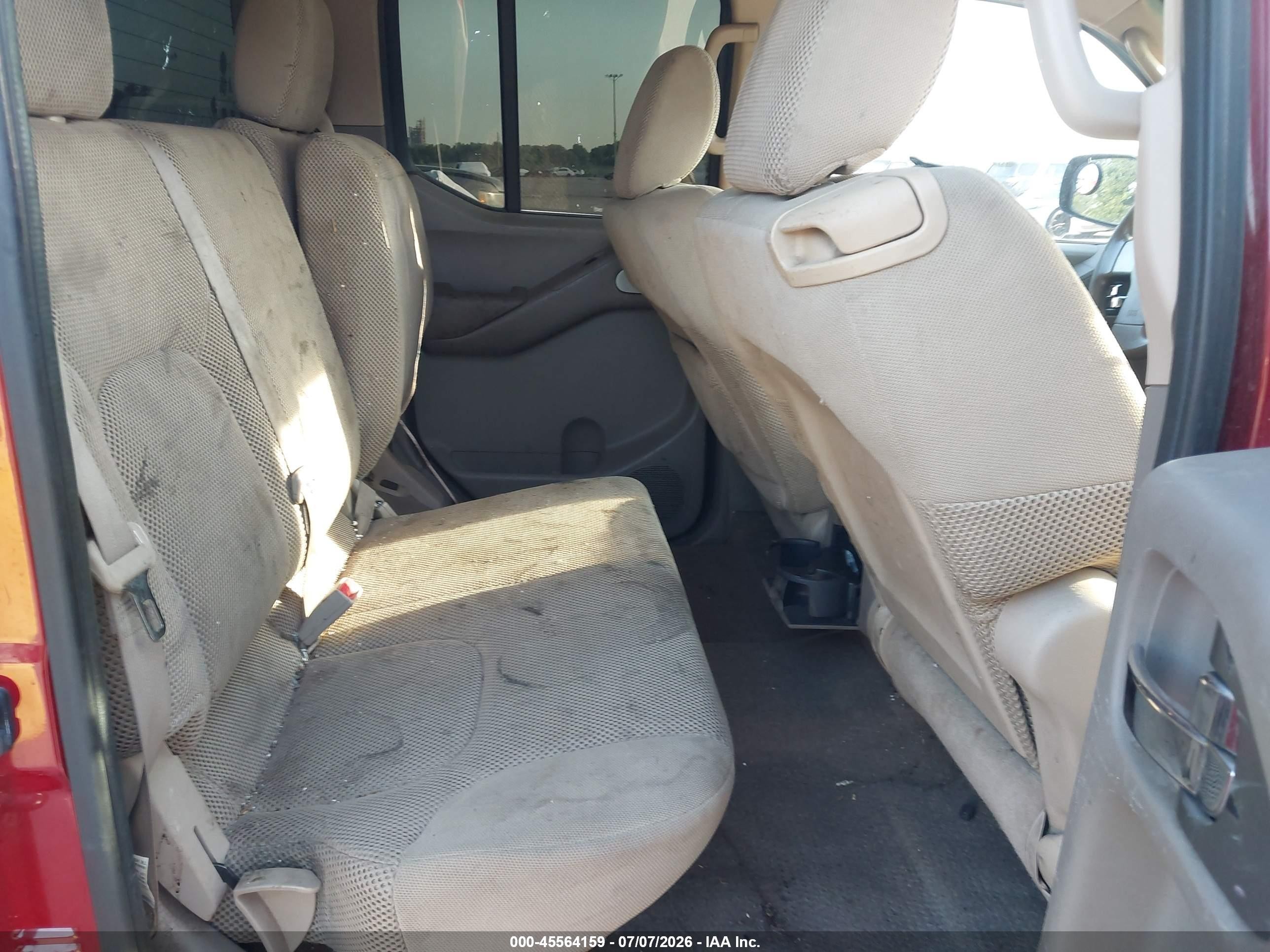 2010 Nissan Frontier Se Red vin: 1N6AD0ER7AC413840