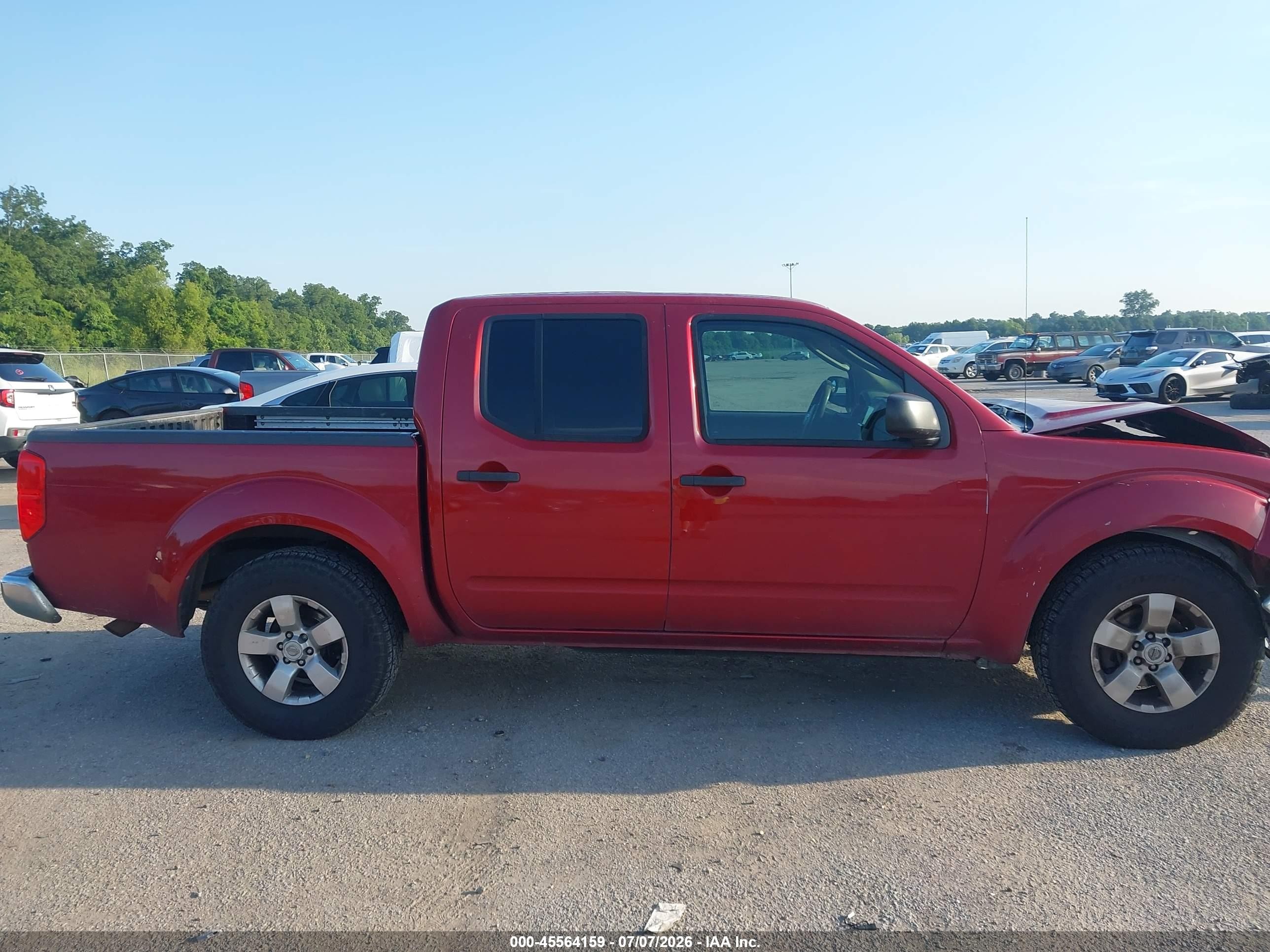 2010 Nissan Frontier Se Red vin: 1N6AD0ER7AC413840