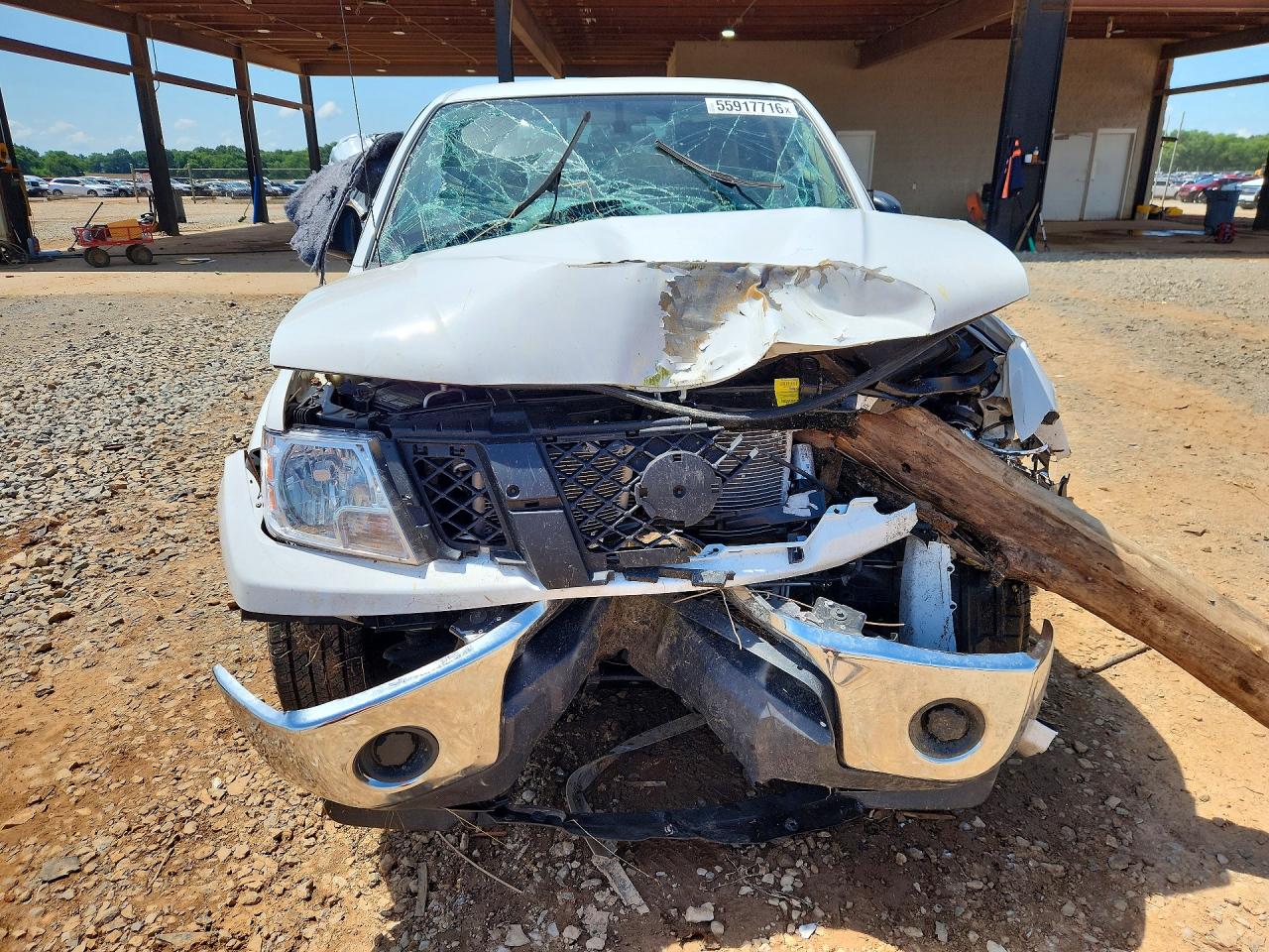 2011 Nissan Frontier S White vin: 1N6AD0ER7BC406792