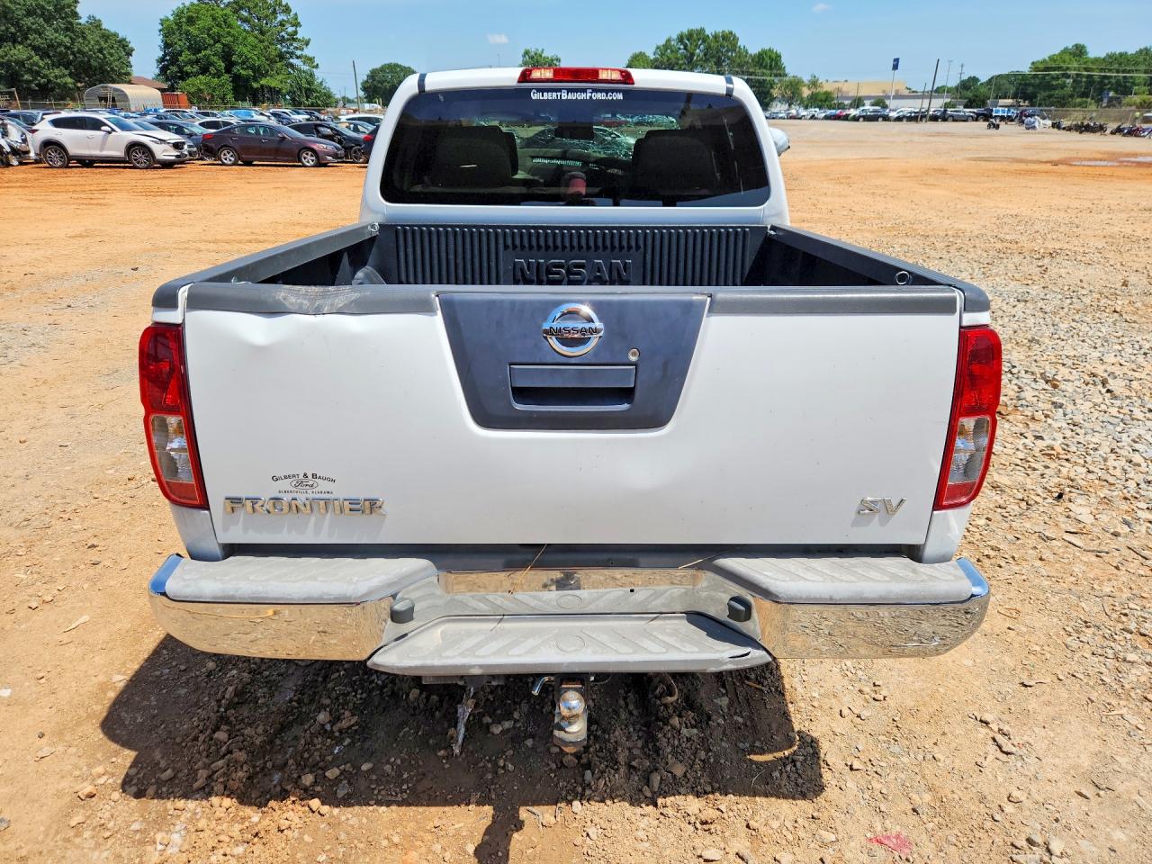2011 Nissan Frontier S White vin: 1N6AD0ER7BC406792